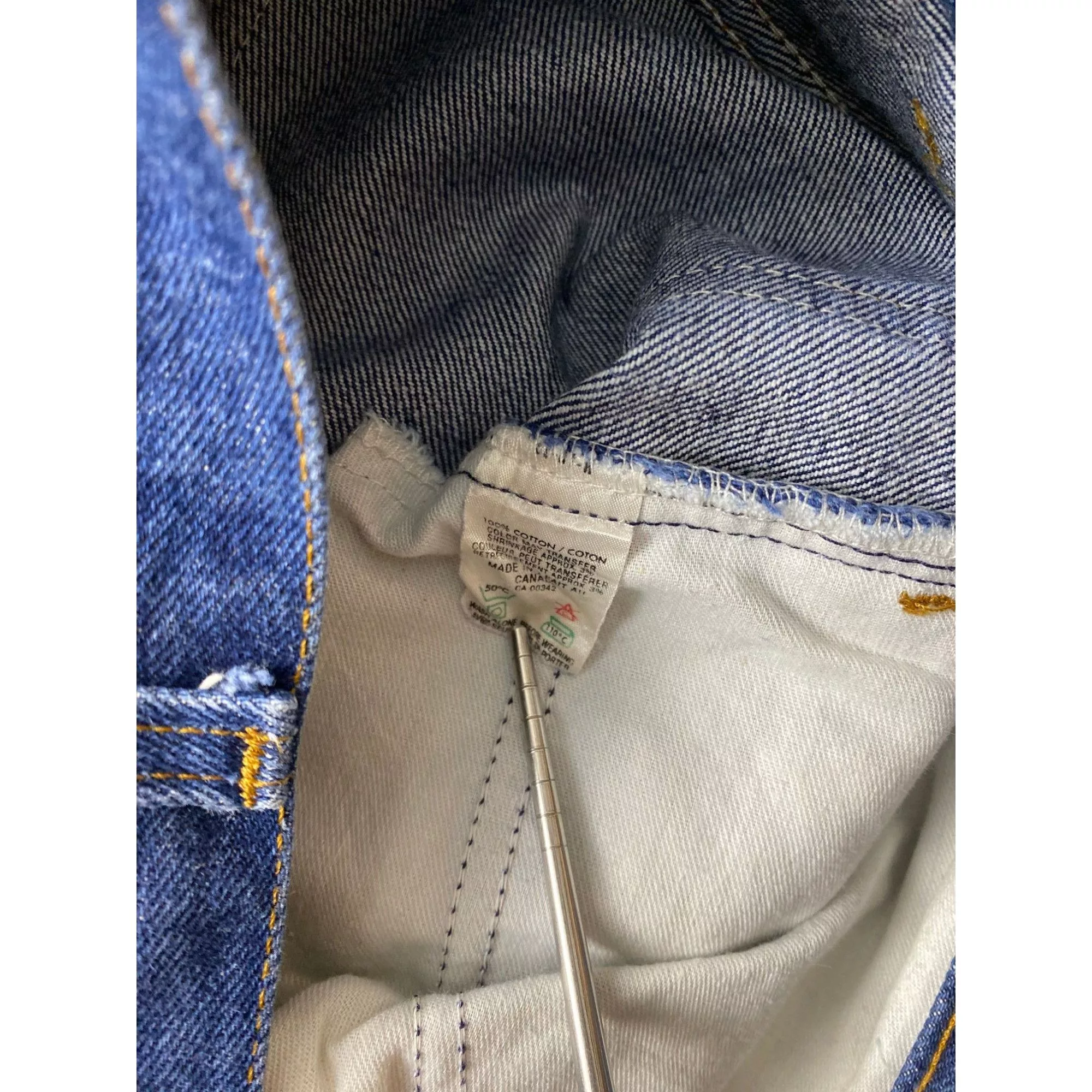 Levi's × Vintage Vintage Levi's Denim Jeans Bootcut Orange Tab Blue