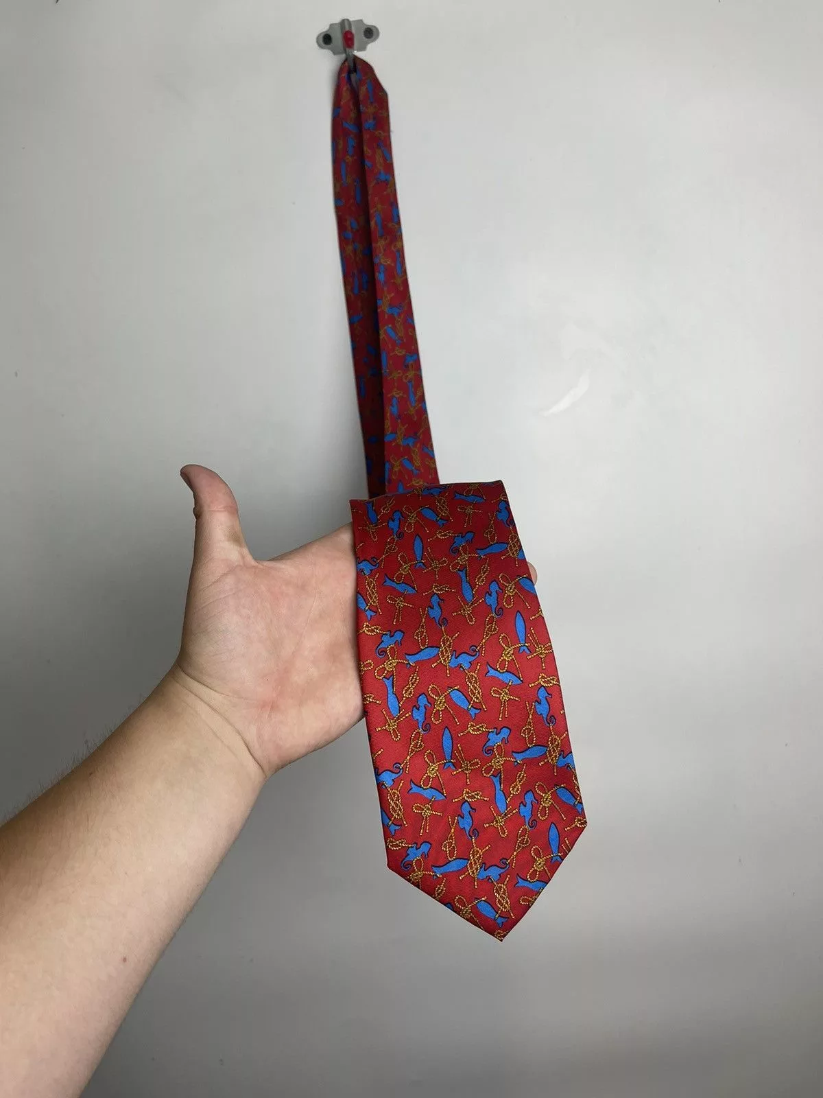 Balmain Ties Pocketsquares Balmain 100% Silk plaid pattern tie Multi Luxury