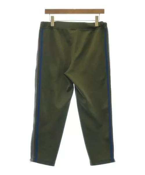 Comme des Garcons SHIRT Cropped Pants Side Line Hem Zip Polyester Khaki Brown