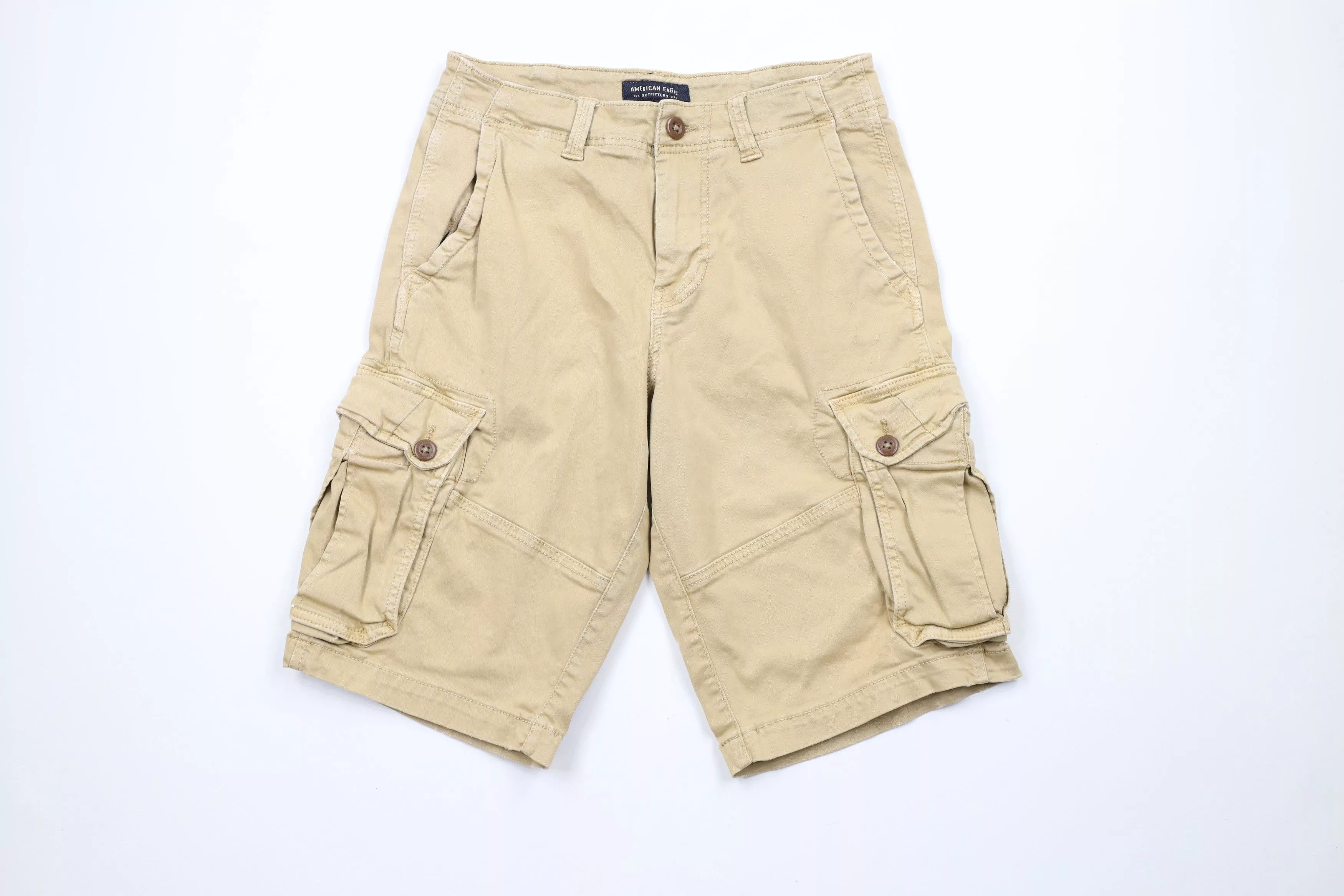 American Eagle Outfitters Shorts American Eagle Outfitters × Vintage American Eagle Outfitters Extreme Flex Cargo Shorts Beige