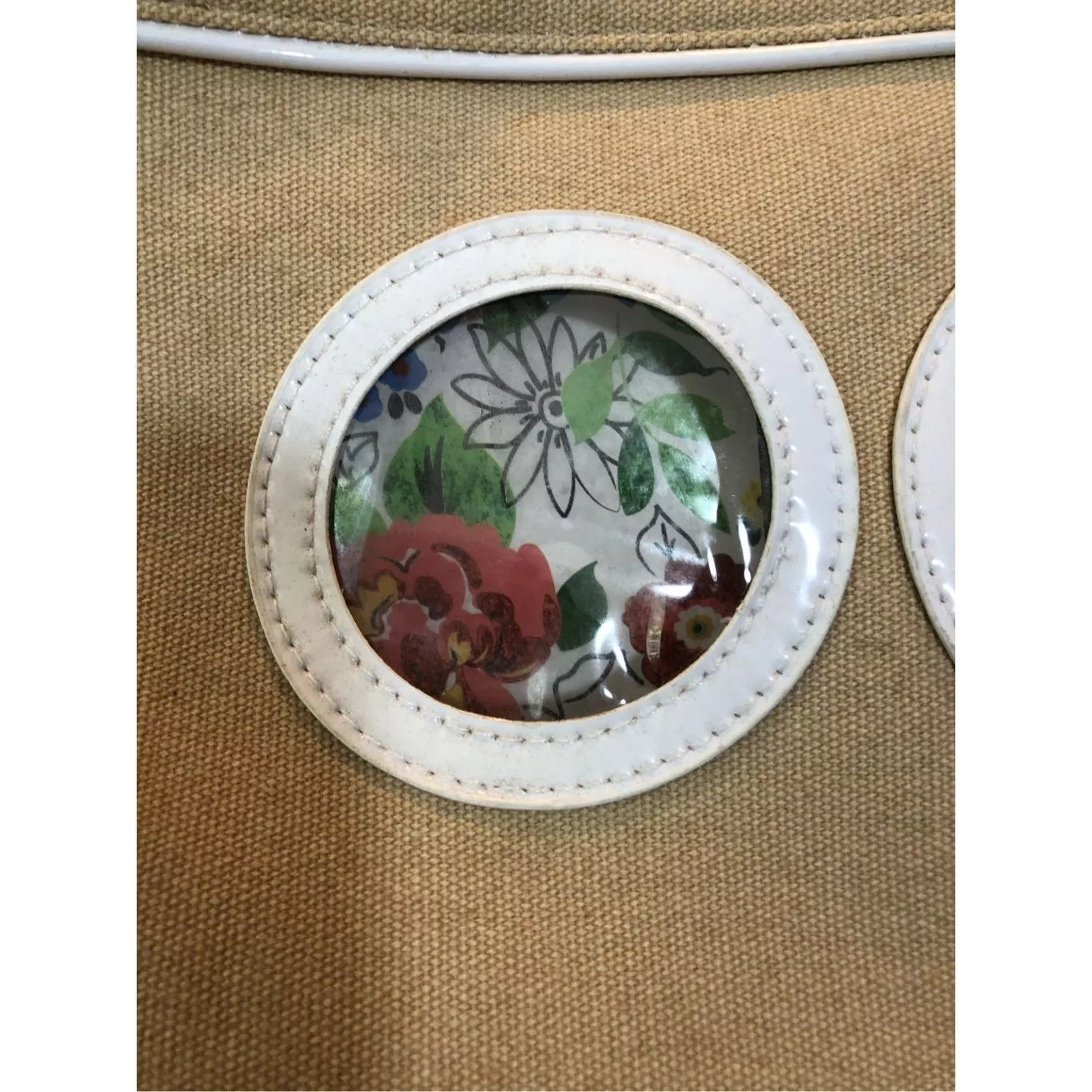 Other Shoulder Bags Other Women’s Beige and White Trim With Floral Accents Shoulder Ba Brown