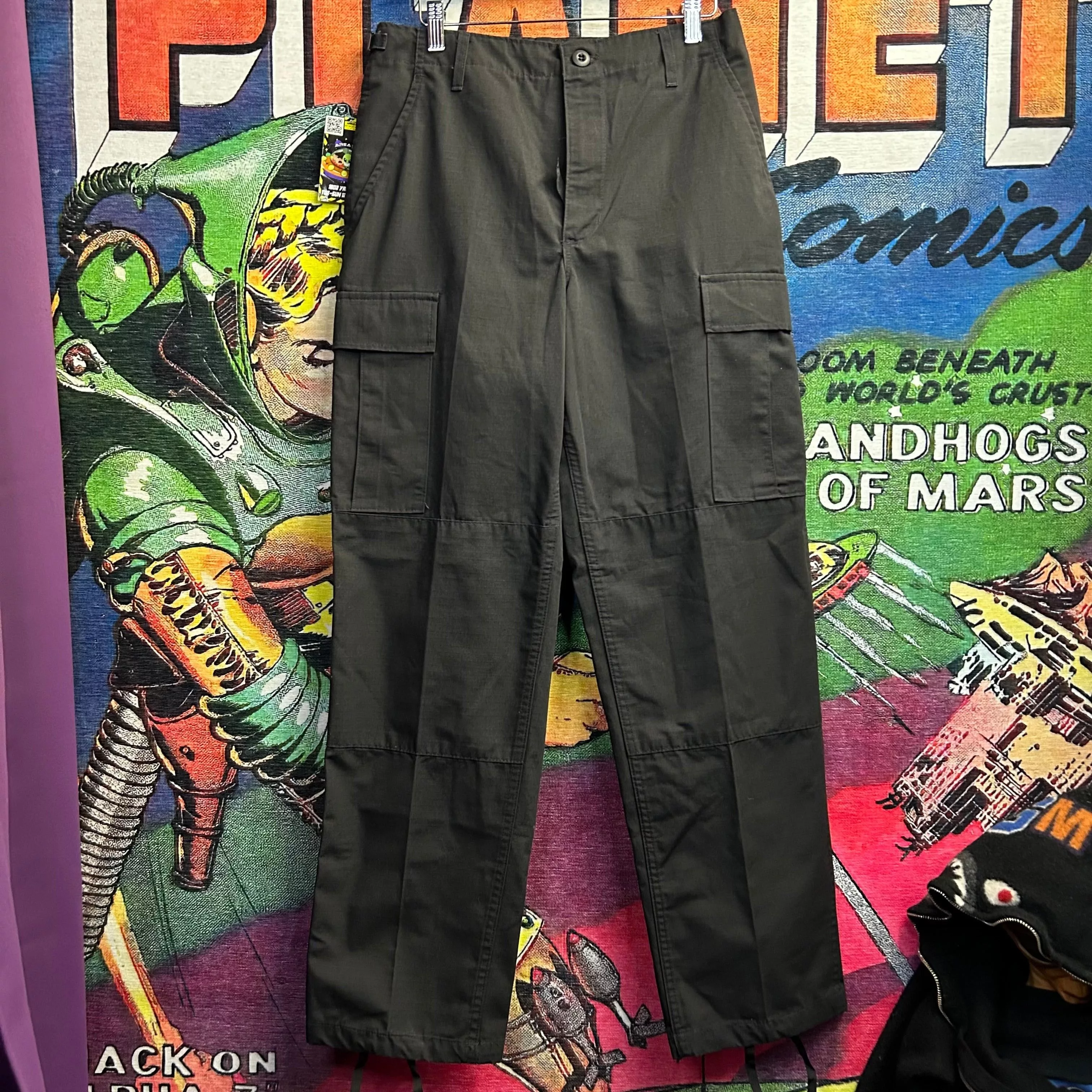 Propper Casual Pants Propper × Vintage Black Cargo Pants Size 30”