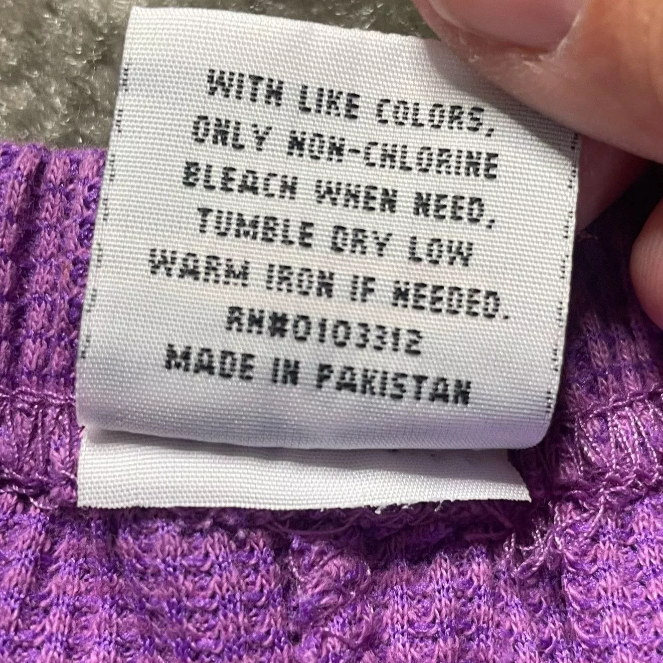 Other Pants Other NWOT Thermal Pants Purple