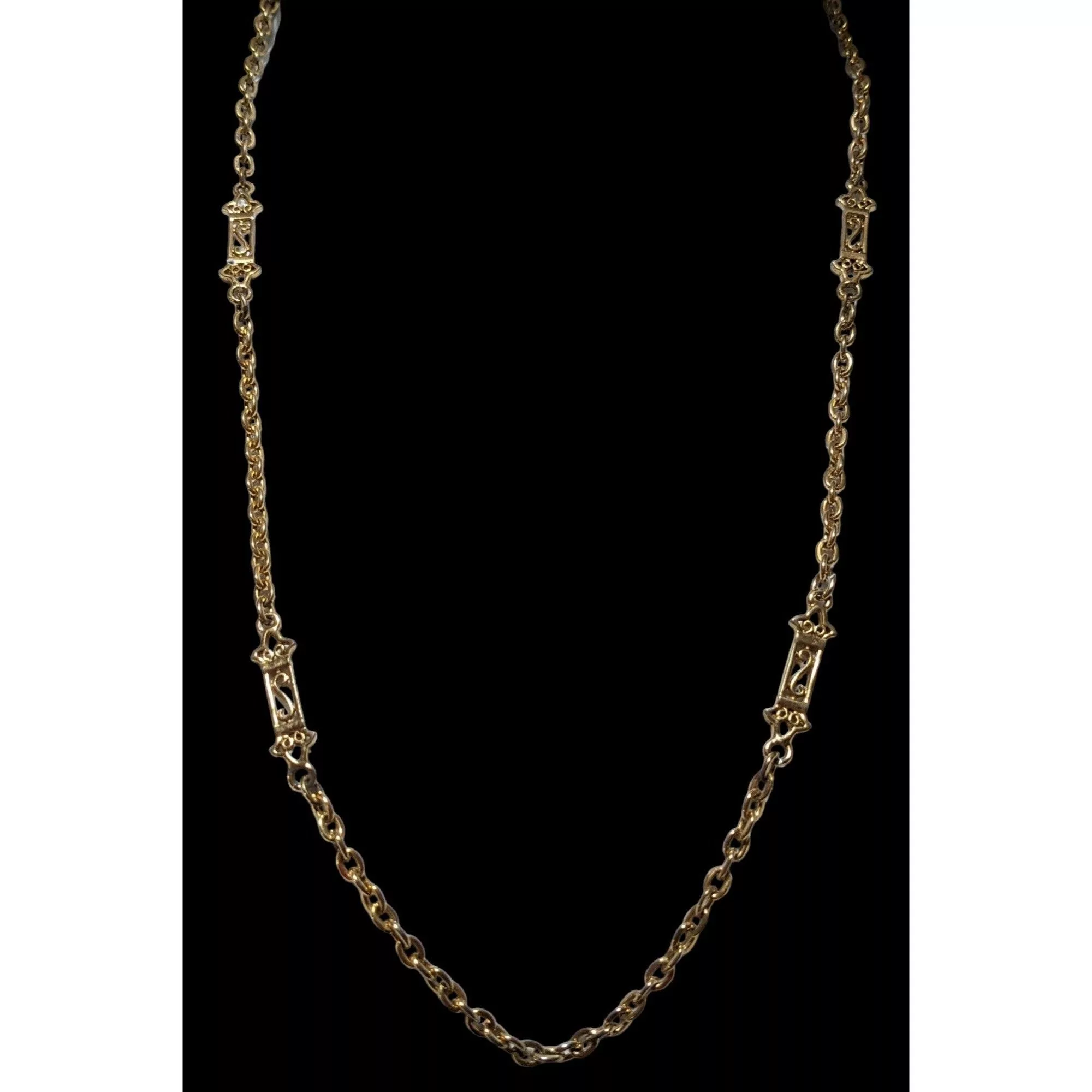 Other Necklaces Other Gold Decorative S Link Necklace Multi