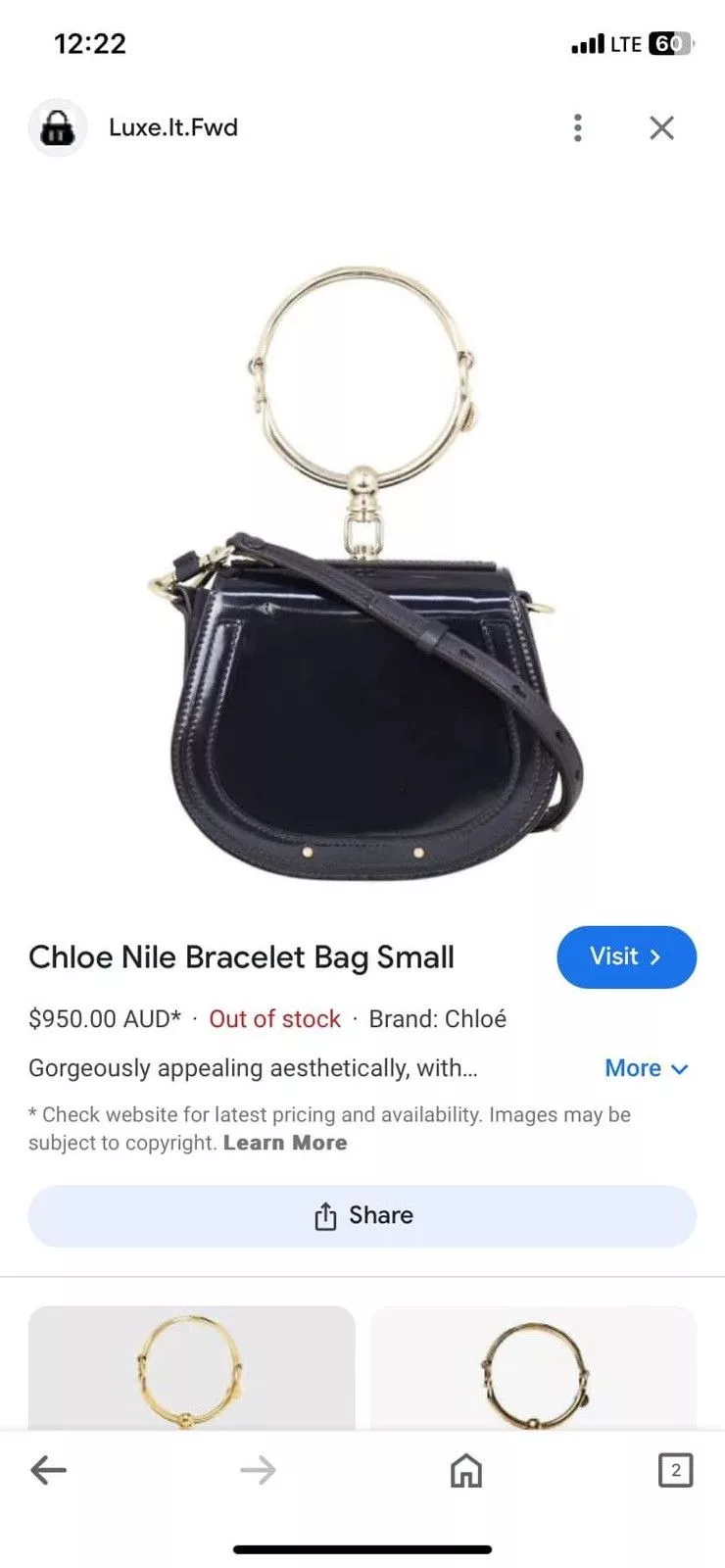 Chloe Mini Bags Chloe Bag Black