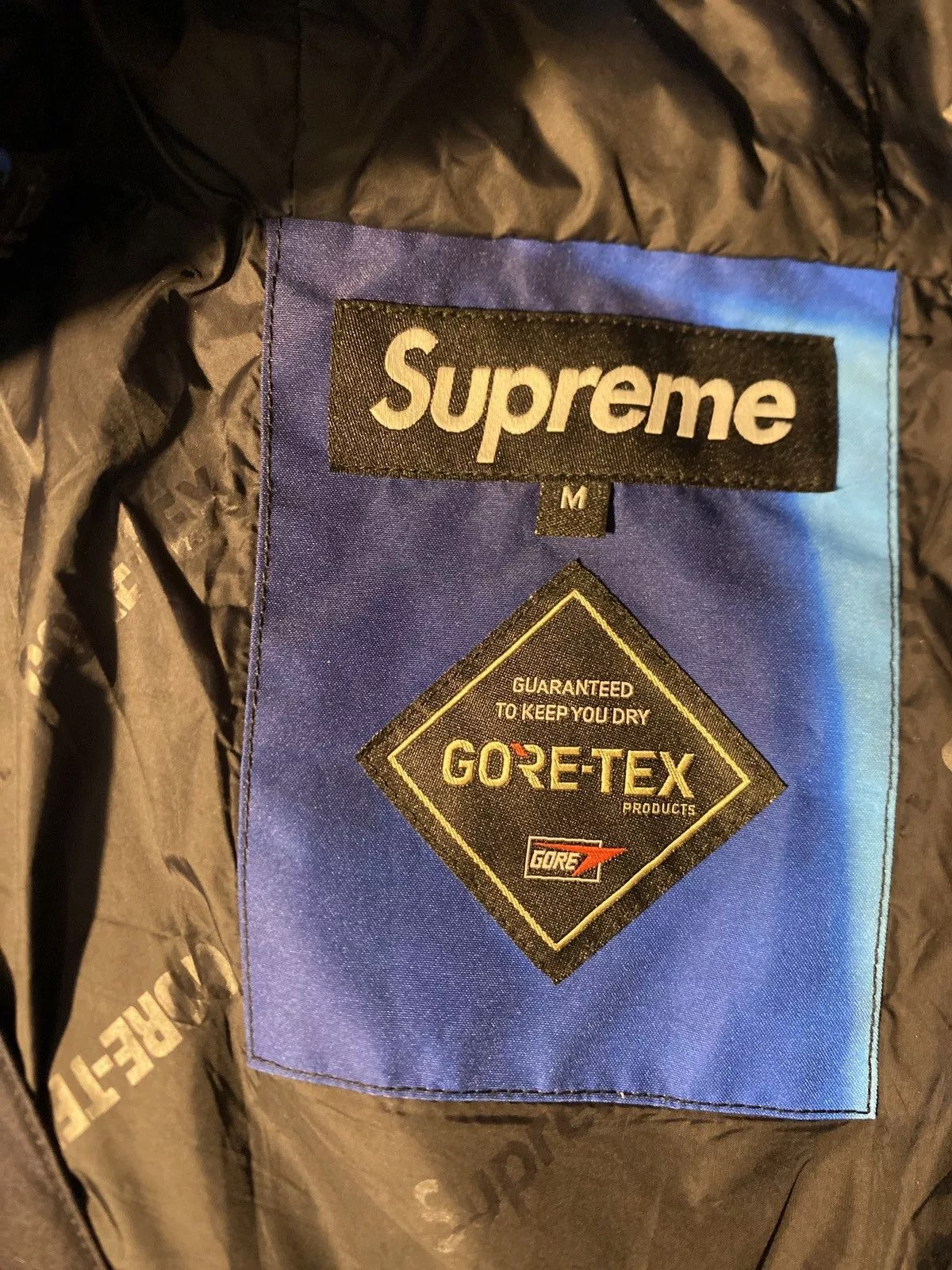 Goretex Light Jackets Goretex × Supreme Supreme Nas and DMX GoreTex Shell Jacket Blue