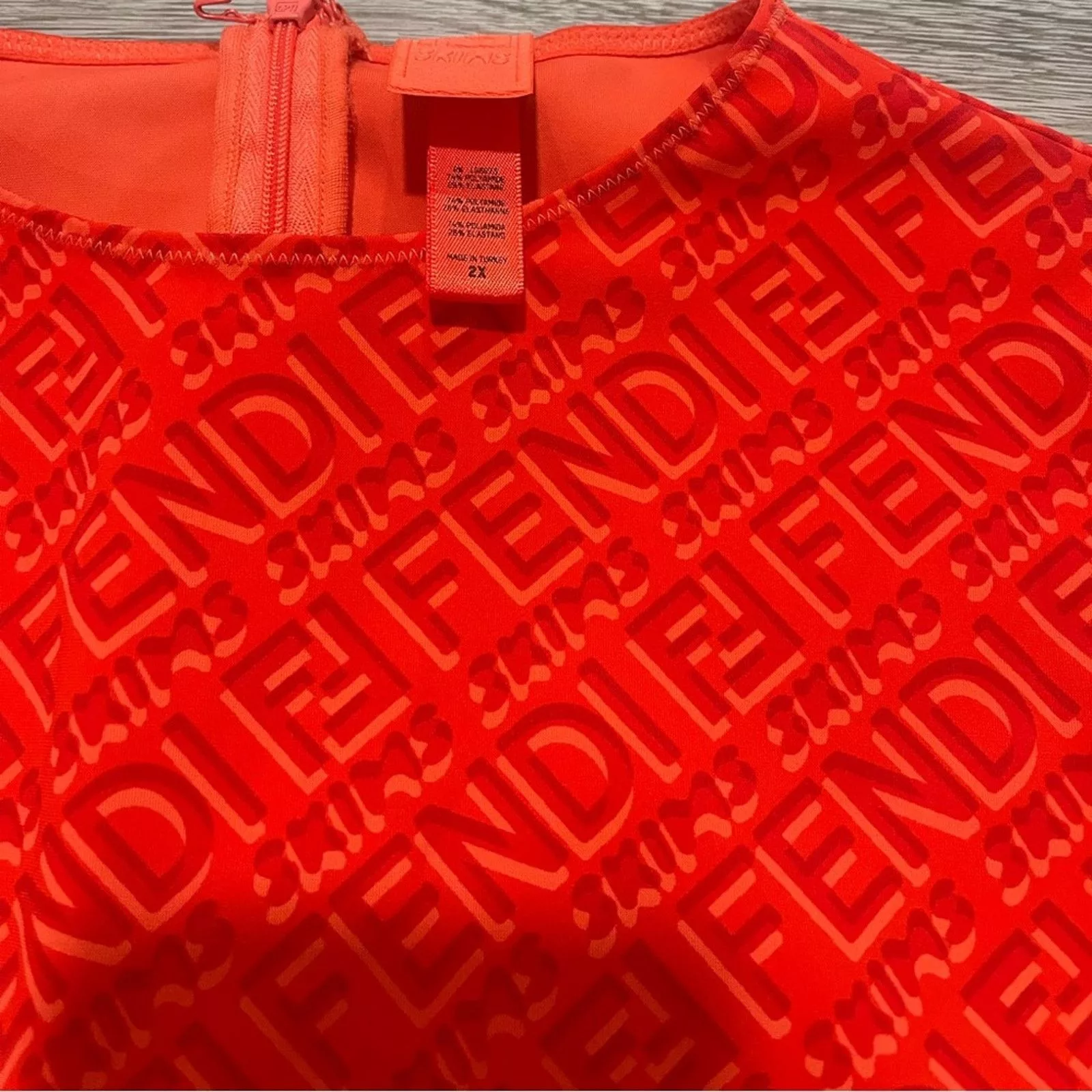 Fendi Jumpsuits Fendi x Skims Romper, worn once Orange