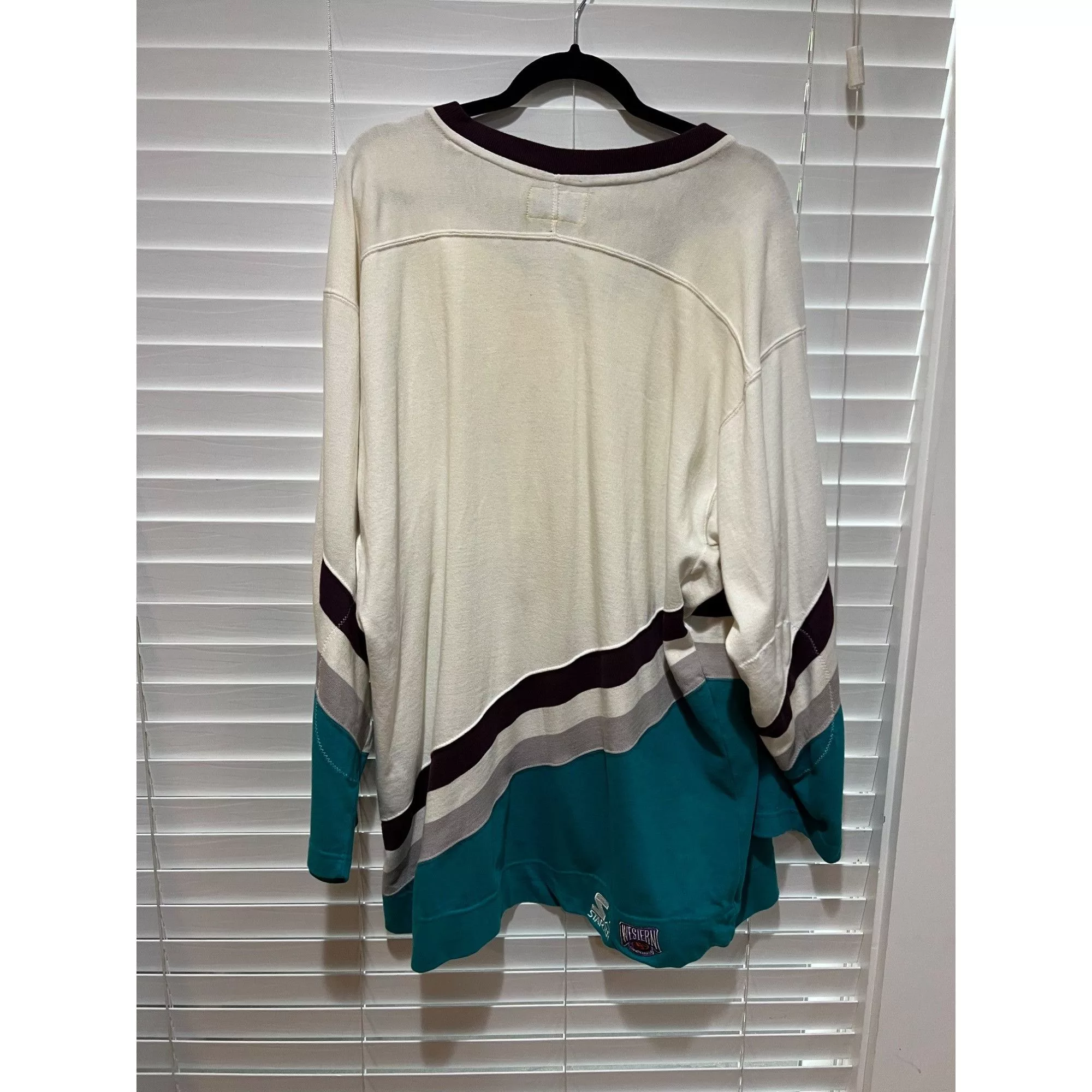 Starter Jerseys Starter × Vintage Vintage Starter Anaheim Mighty Ducks Men's Jersey - Size XL White