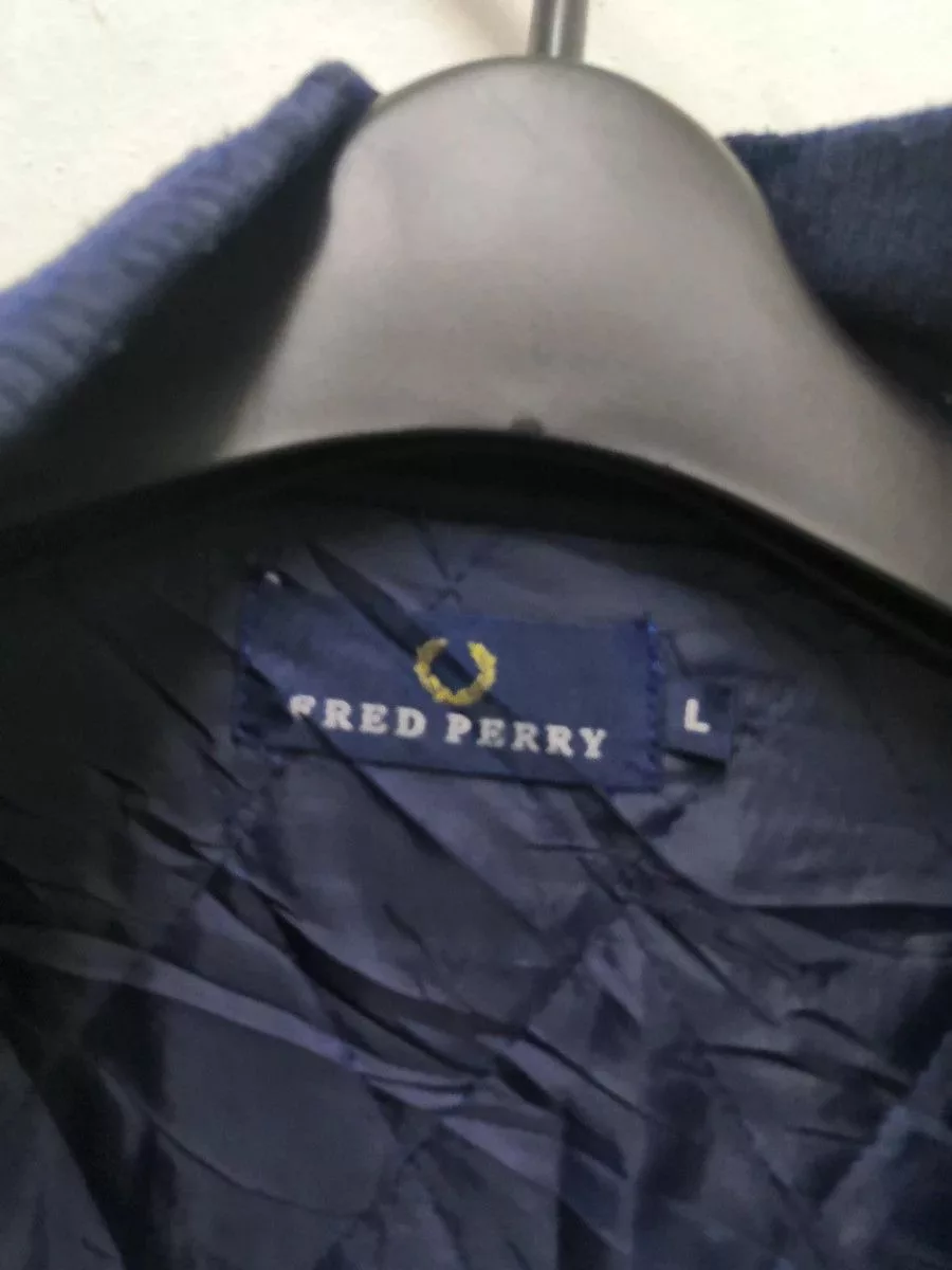 Fred Perry Light Jackets Vtg Fred Perry Curduroy Blue Bomber Jacket