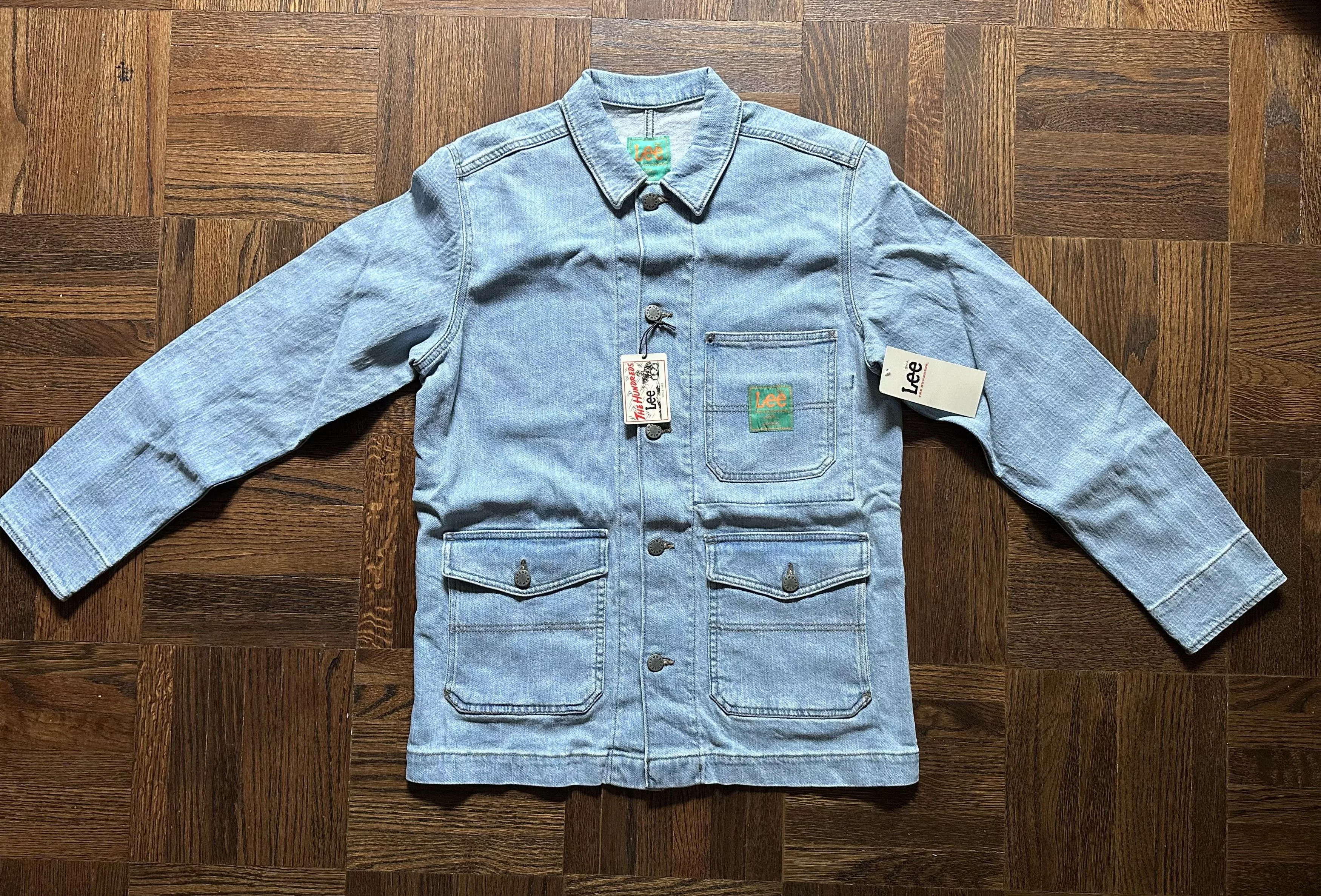 Lee Denim Jackets Lee X The Hundreds denim chore jacket Blue