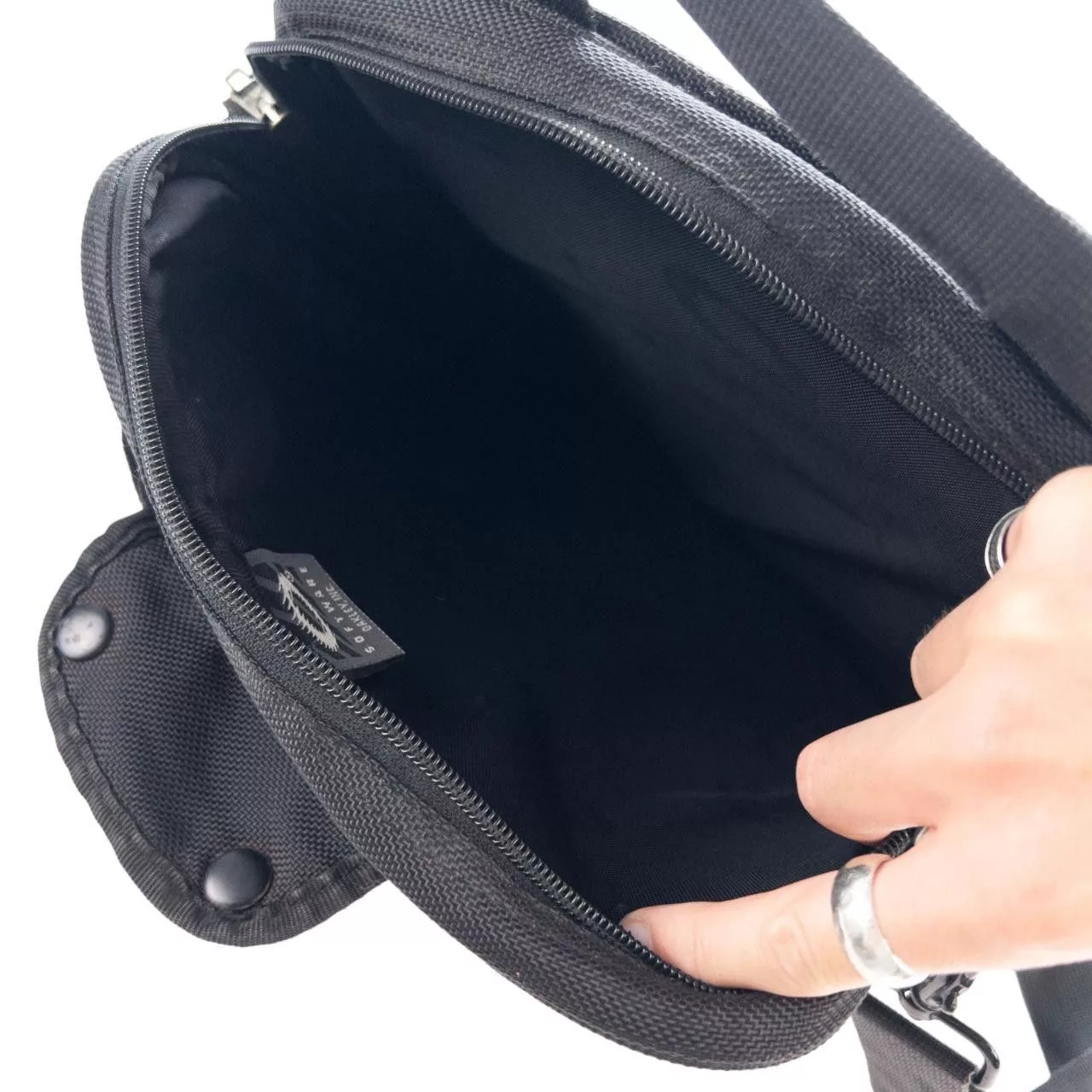 Oakley Bags Luggage Vintage Oakley Hard Shell Cross Body Bag Black