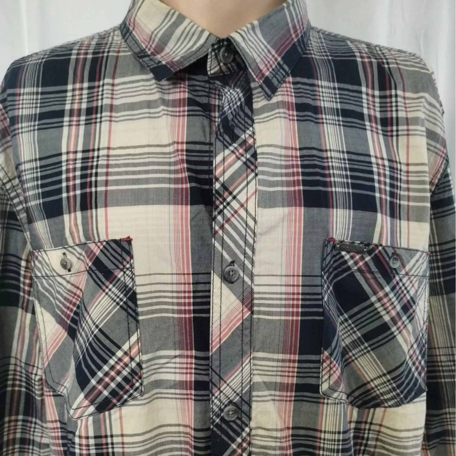Buffalo David Bitton Shirts Button Ups Buffalo David Bitton Men's Shirt/Button Up SzXL SKU3343 Multi