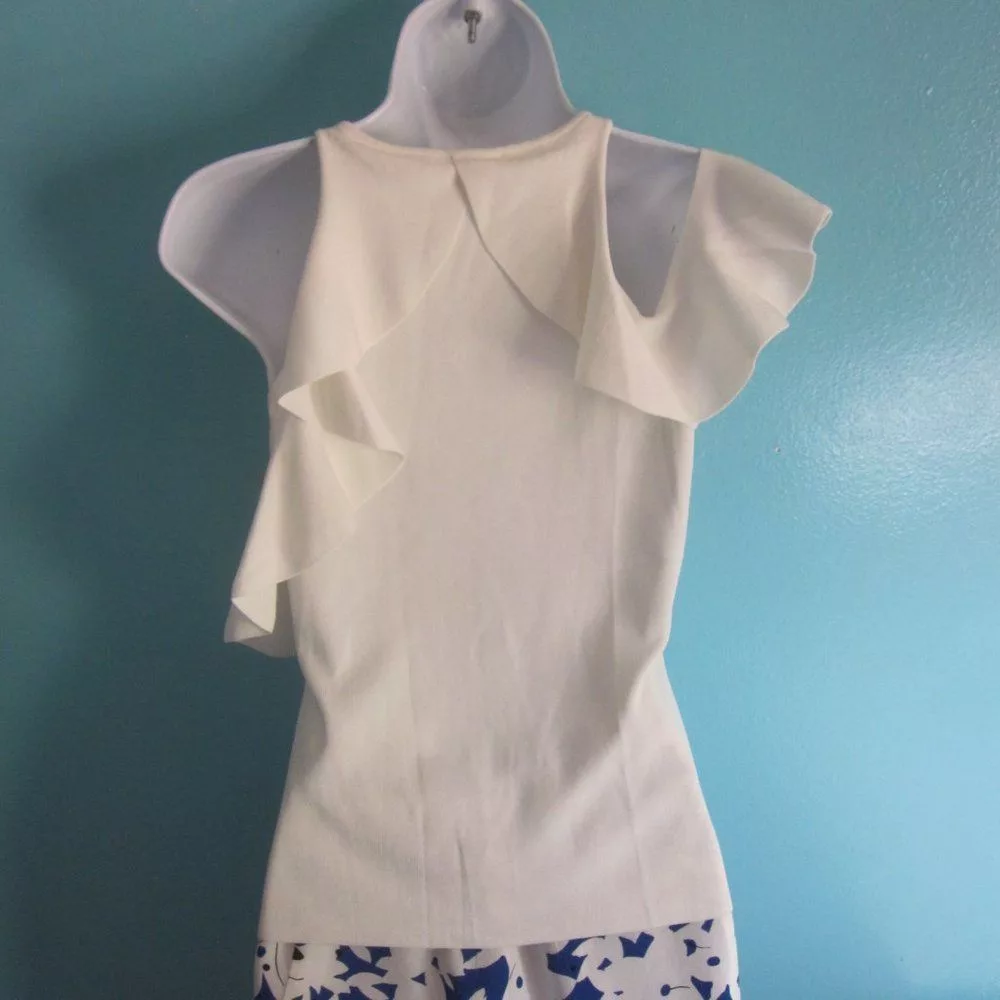 Jonathan Simkhai Blouses Jonathan Simkhai Jonathan Simkahi Pullover Top Ivory White Knit Size S Shoulder Details
