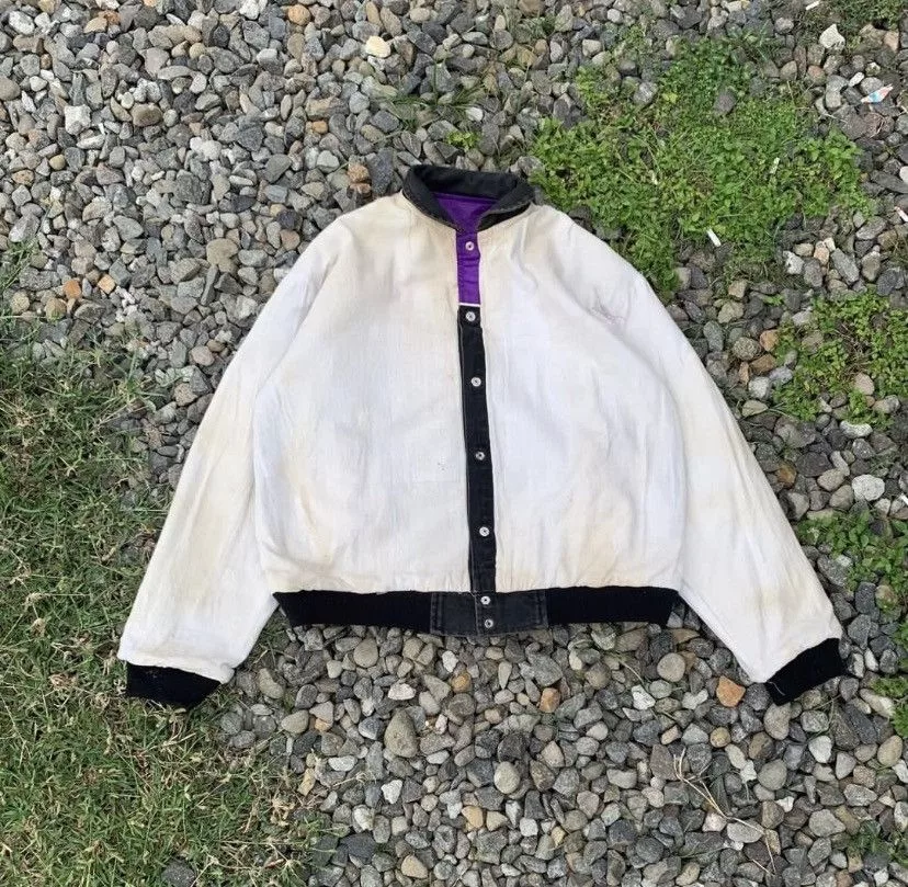 NBA Bombers NBA × Vintage Vintage Suns Phoenix Jacket Black