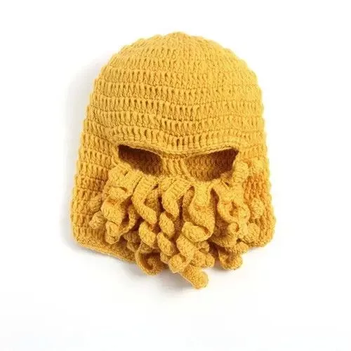 Other Hats Other Octopus Beard Hat Orange Streetwear