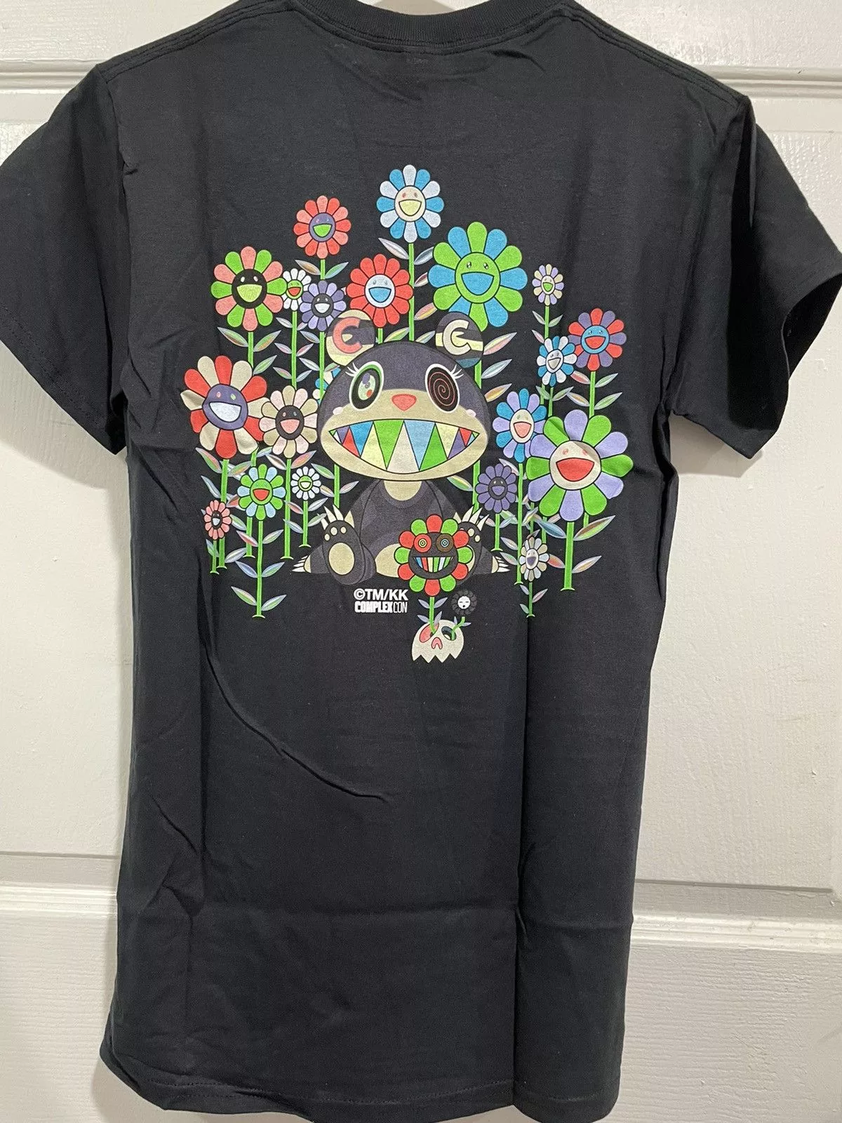 Complex Short Sleeve T Shirts Complex × Takashi Murakami Takashi Murakami x ComplexCon Eden Tee Black