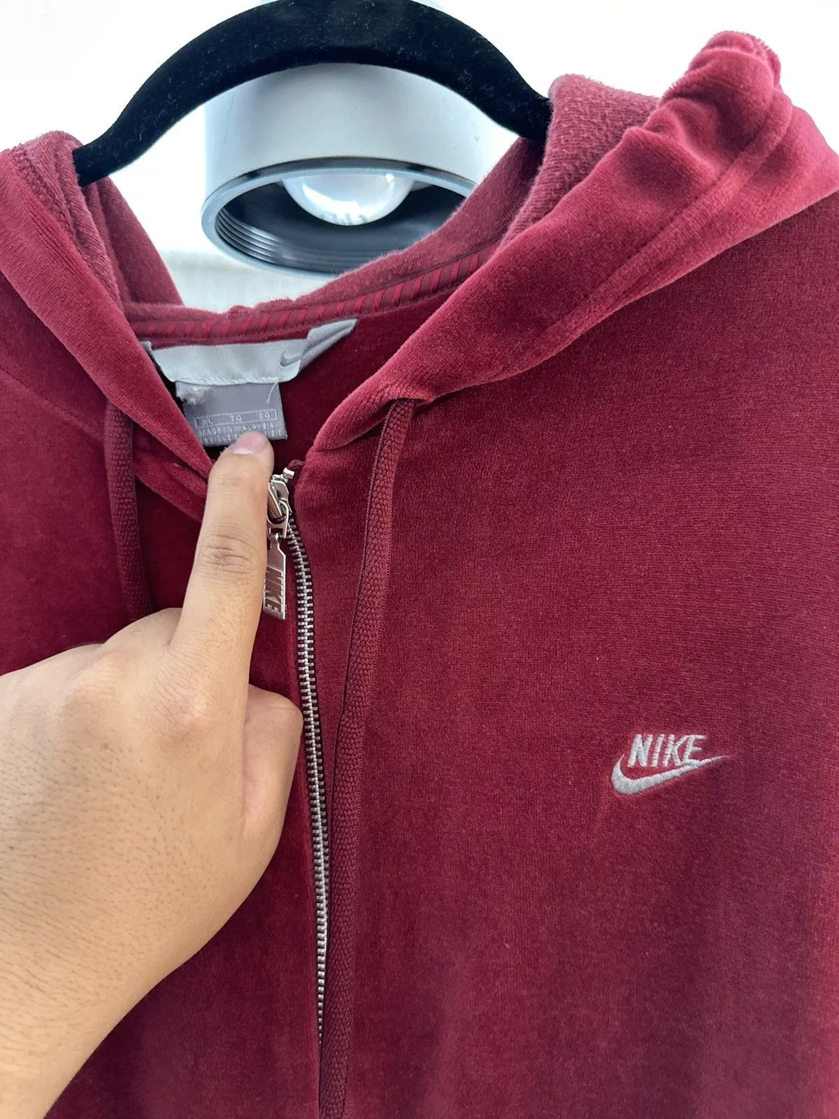 Nike Sweatshirts Hoodies Nike zip up hoodie Red
