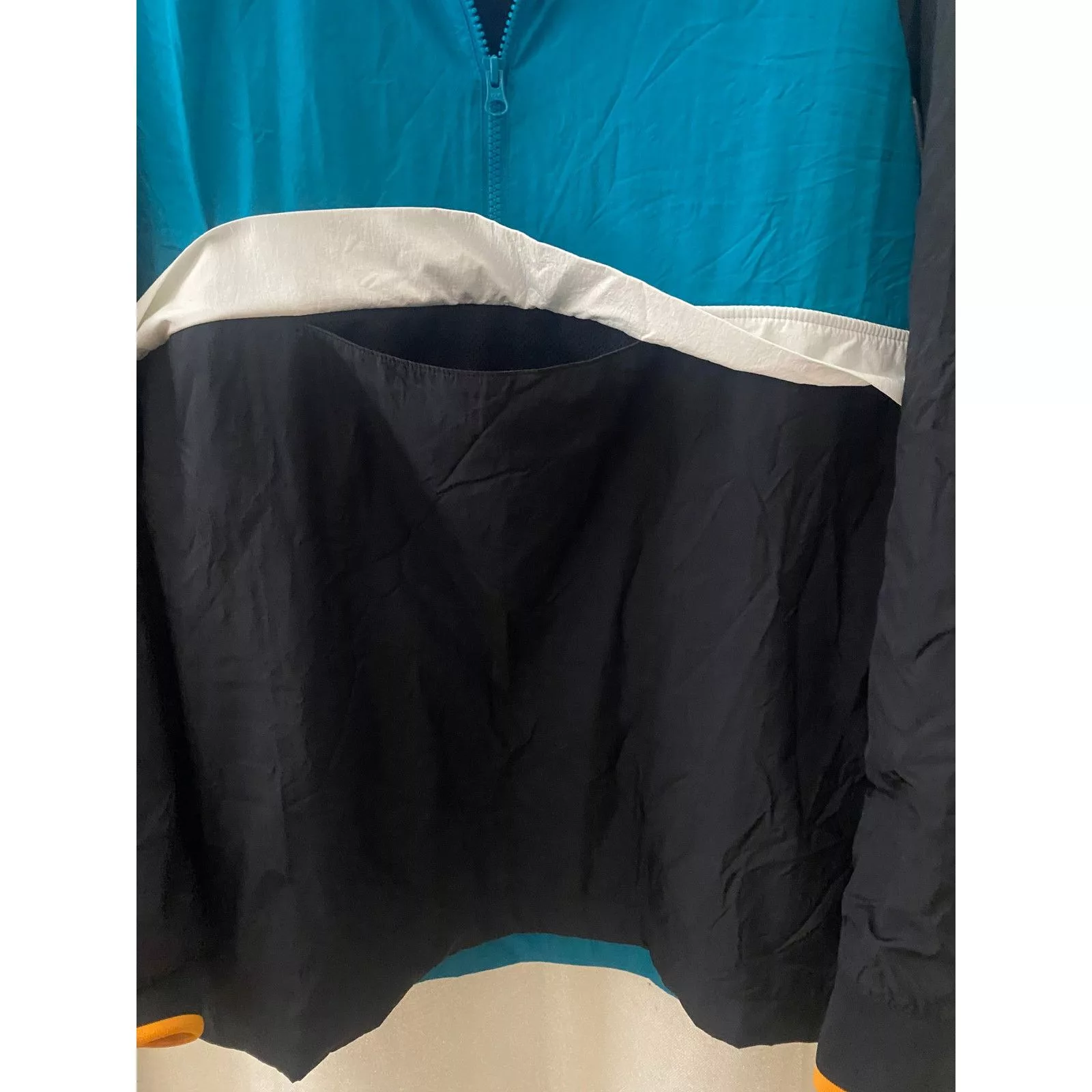 Nike Light Jackets Nike Half Zip Archive Jacket Black Teal Sail m large