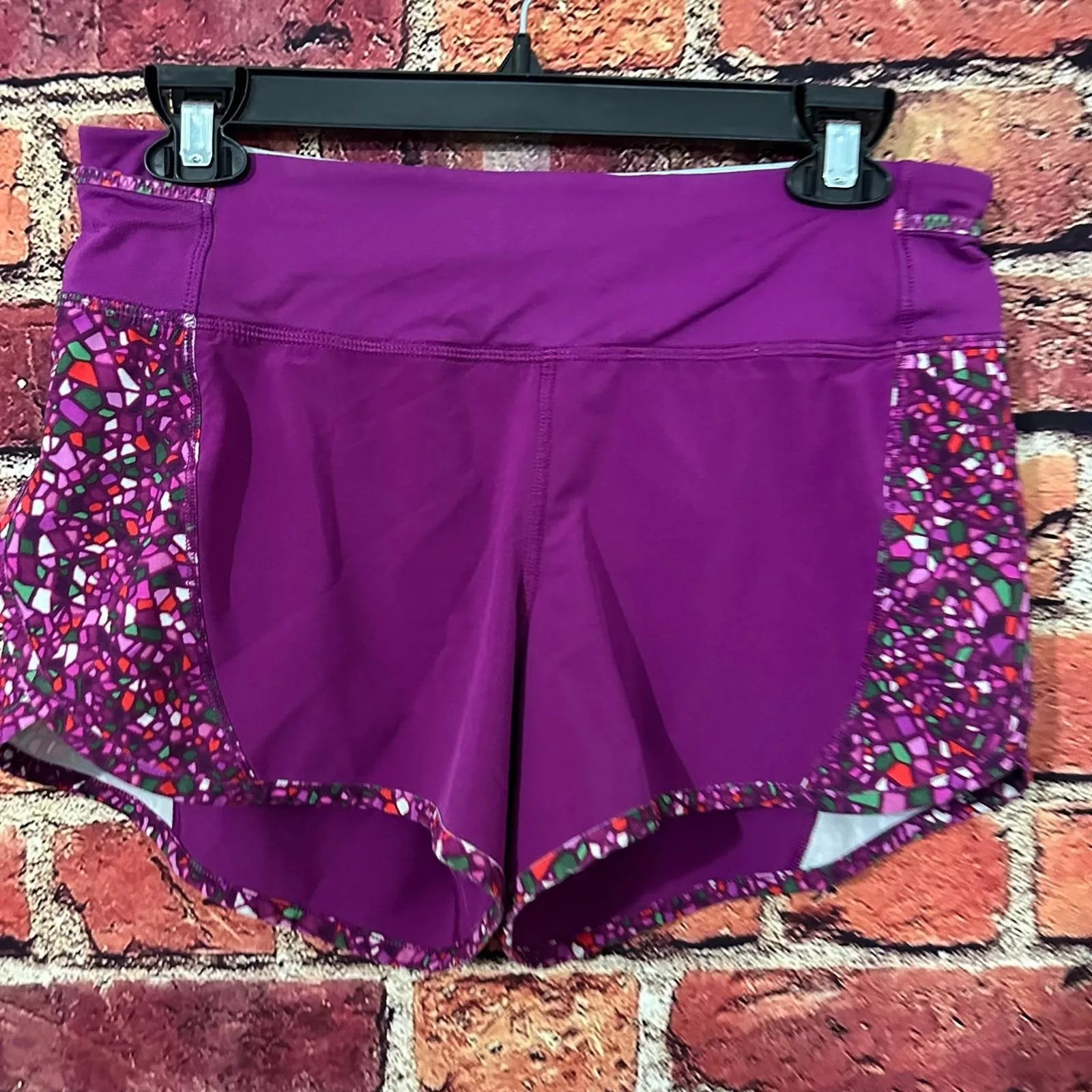 lululemon shorts size 6 Purple