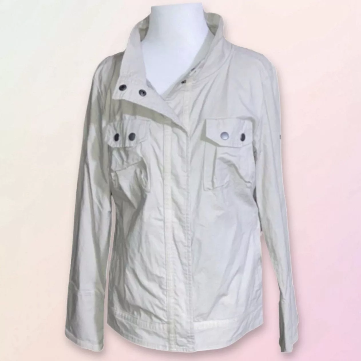 Columbia Rain Jackets Columbia, Sun Shield, Lightweight, Beige Windbreaker Coat
