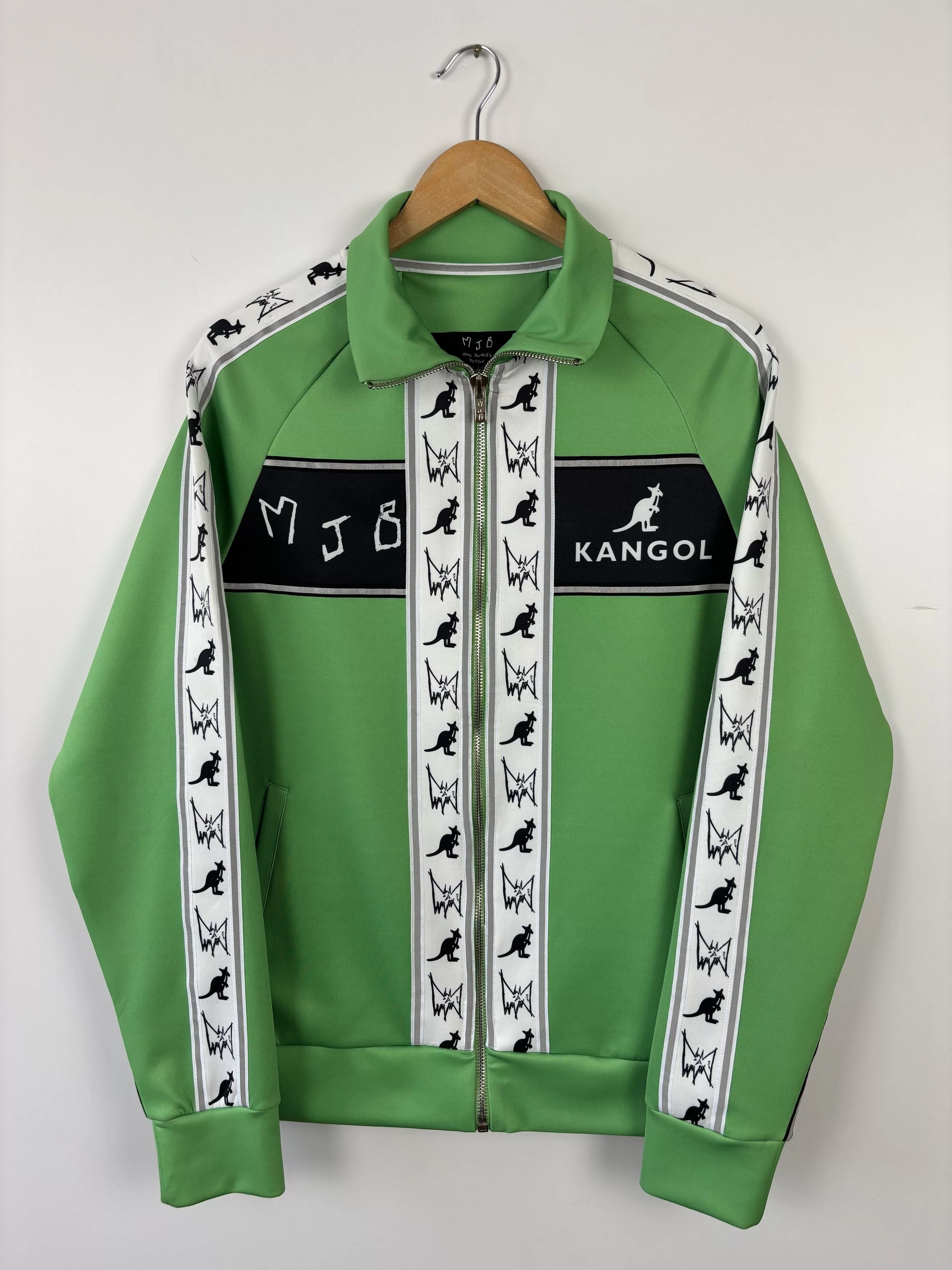 Kangol Light Jackets MJB x Kangol Limited Edition Track Jacket Mens Green Size L