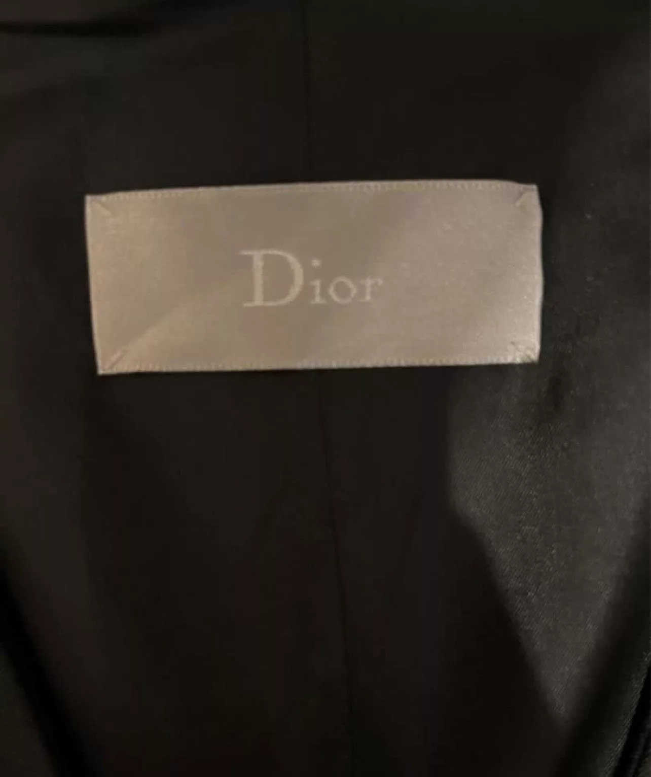 Dior Vests Dior × Kris Van Assche Dior Homme suit vest Black