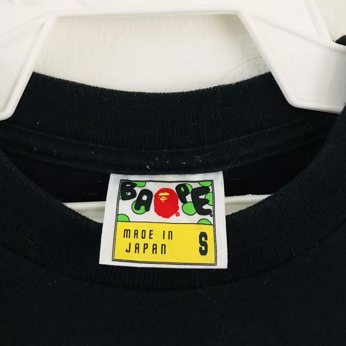 Bape Short Sleeve T Shirts Bape Mario to Milo Black
