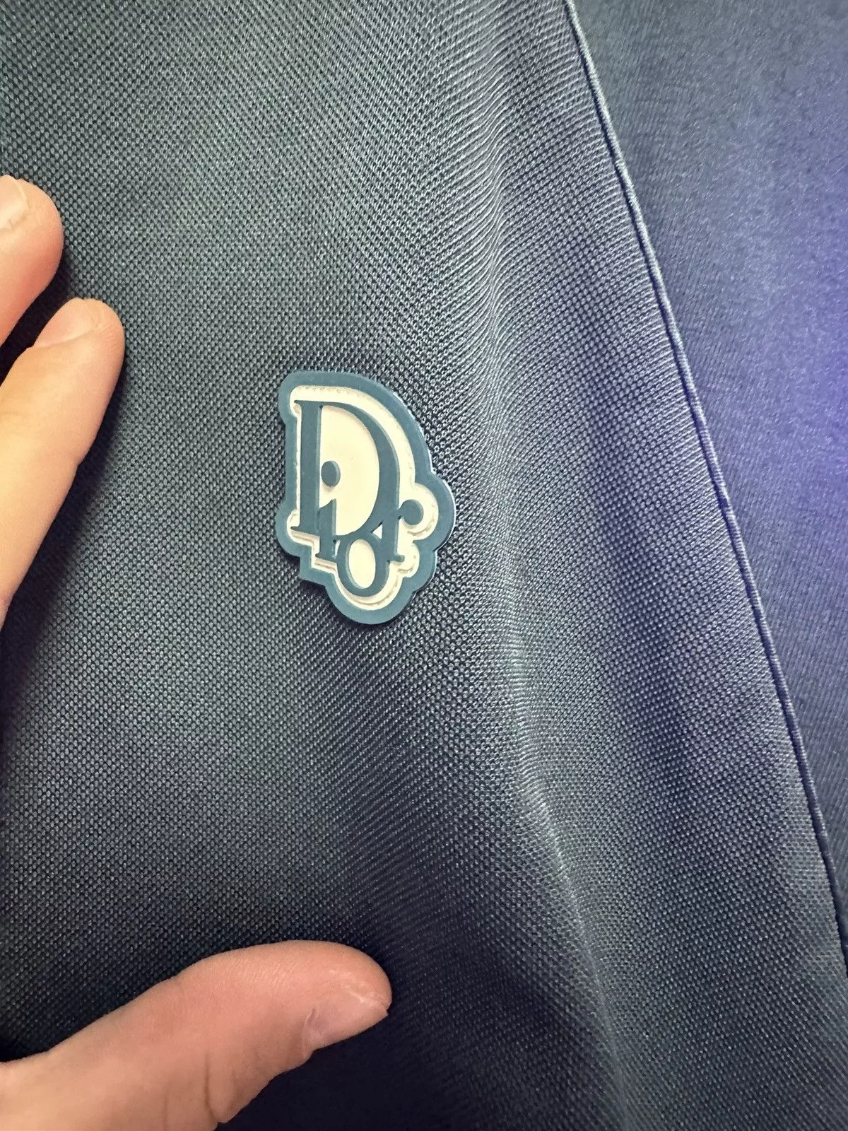 Dior Light Jackets Dior Zip Up Track Jacket Teal Blue