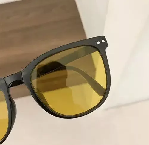 Designer Sunglasses Designer × Vintage Retro foldable punk sunglasses Black