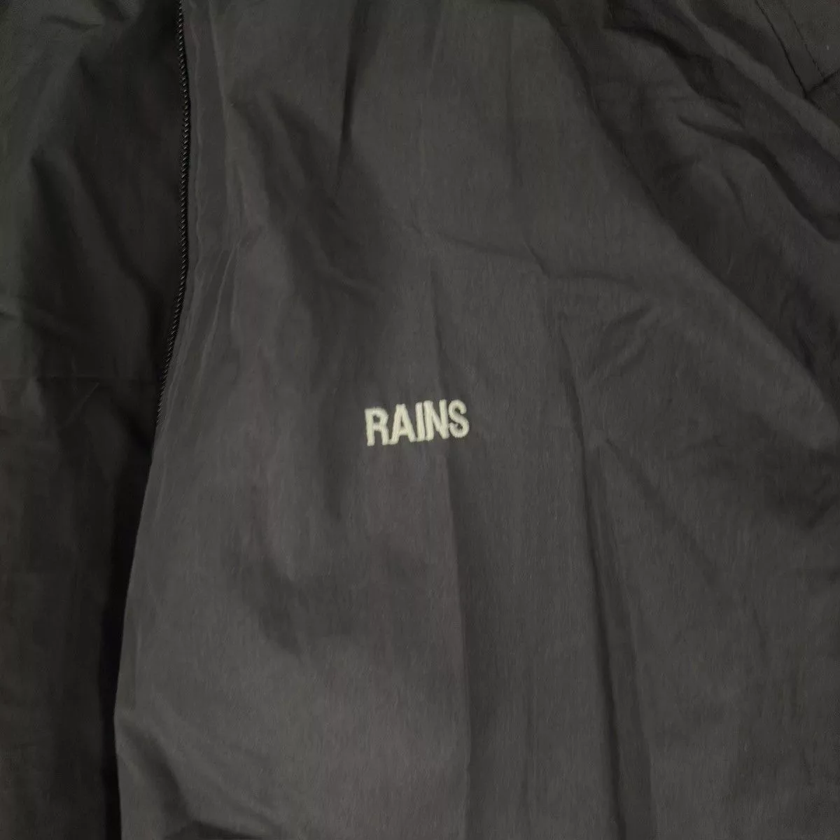 Rains Light Jackets Rains Woven Nylon Jacket Black