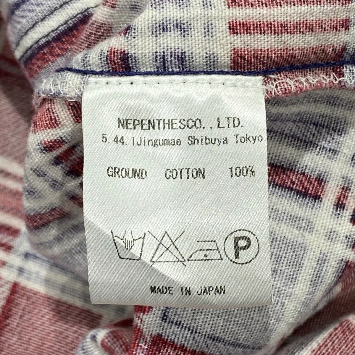 Needles Shirts Button Ups Needles Shirt Remake check long sleeve Multicolor
