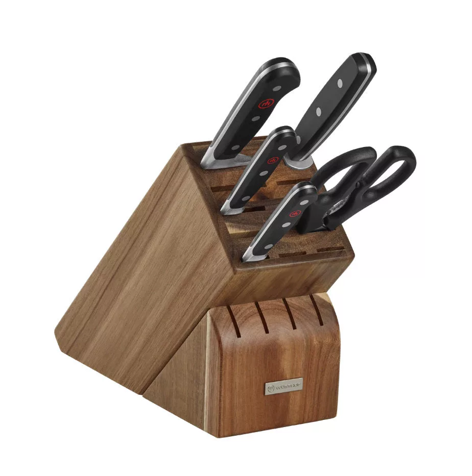 WÜSTHOF Classic 6 pc Knife Block Set