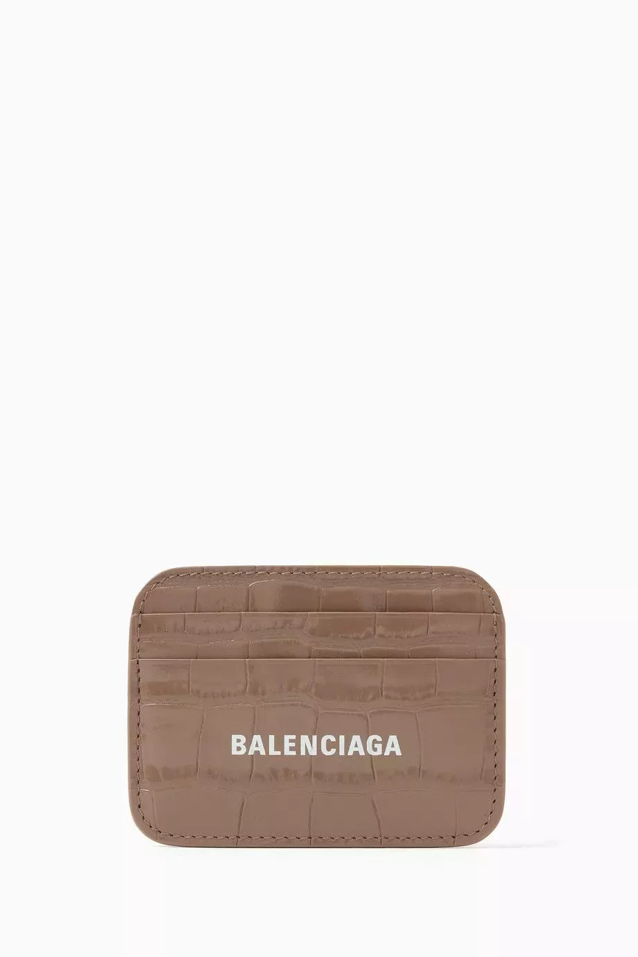Balenciaga Wallets Balenciaga o1mt1gz0724 Size: OS / Cash Mini Wallet Dark Mink / Grey Multi