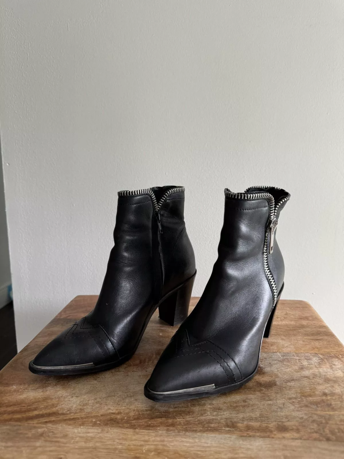 Diesel Boots Diesel Women's Black and Silver Boots