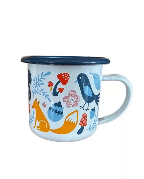 Woodland 12 oz Enamel Mug