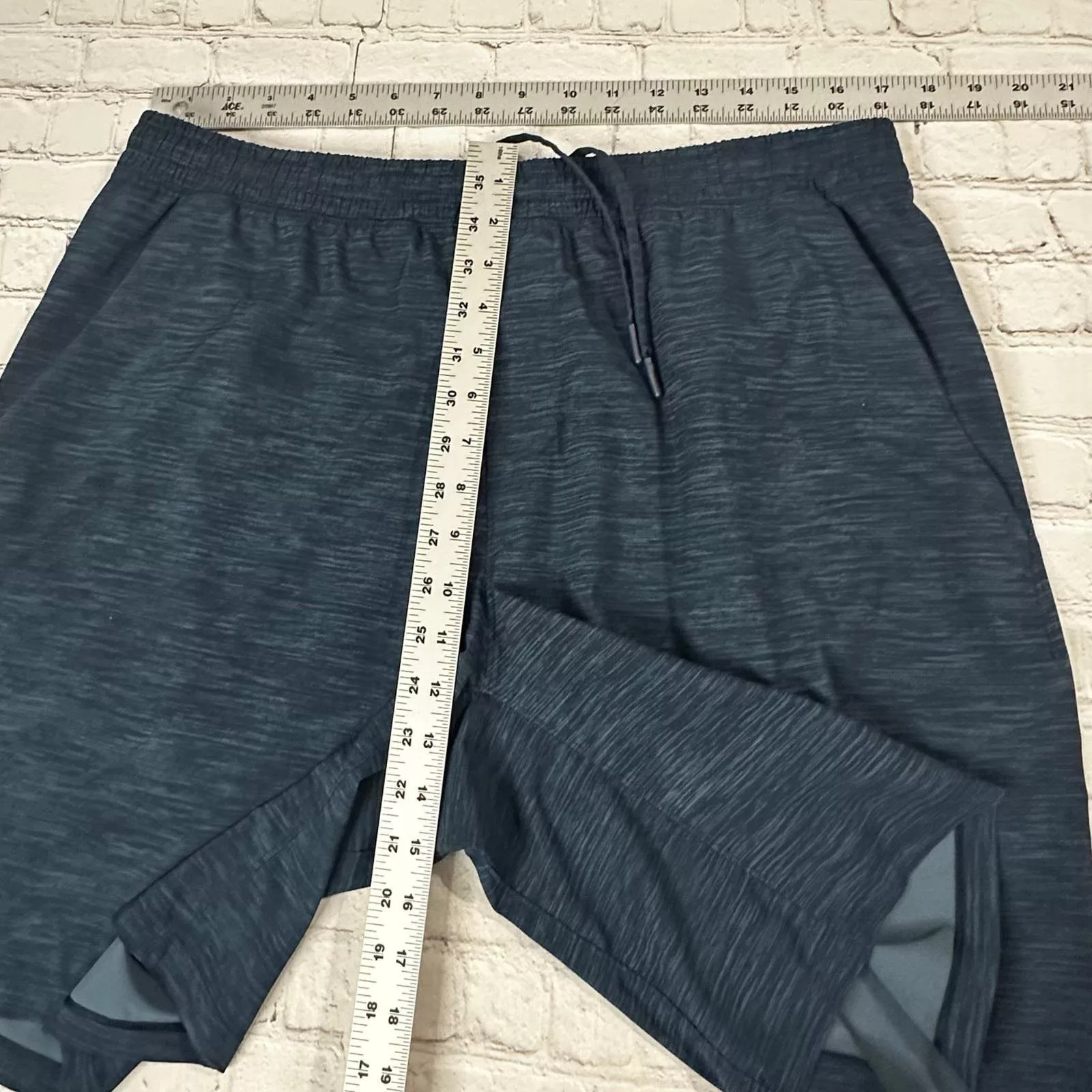 mens lululemon shorts Blue