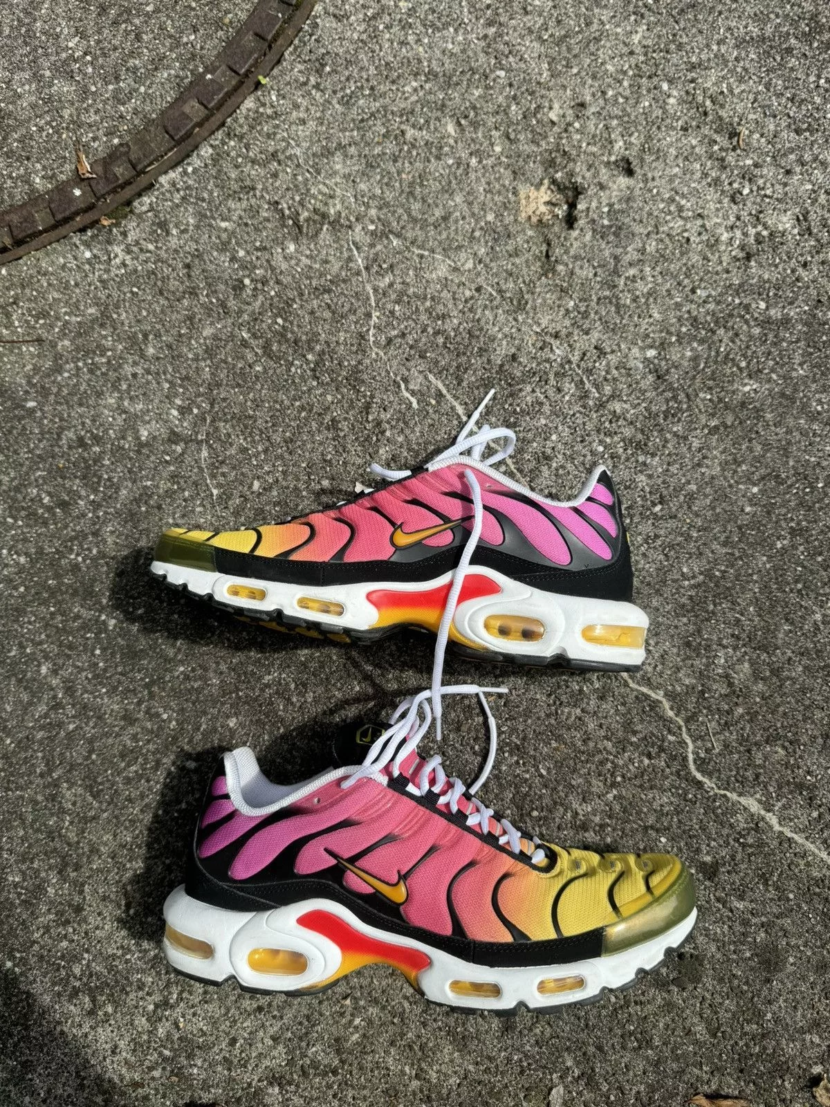 Nike Low Top Sneakers Nike Air Max Plus Gradient Yellow