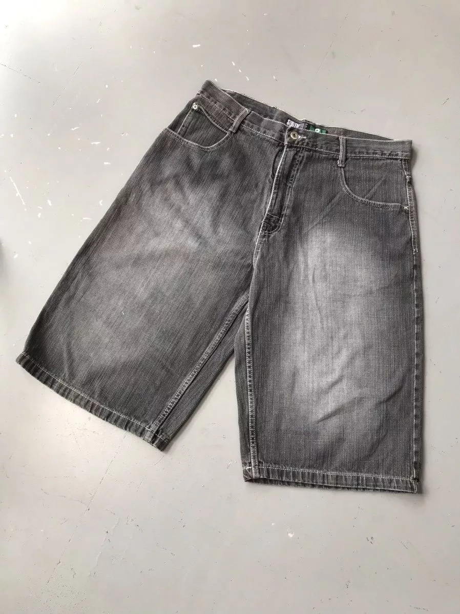 Southpole Shorts Southpole × Vintage Vintage Southpole denim short Black Streetwear