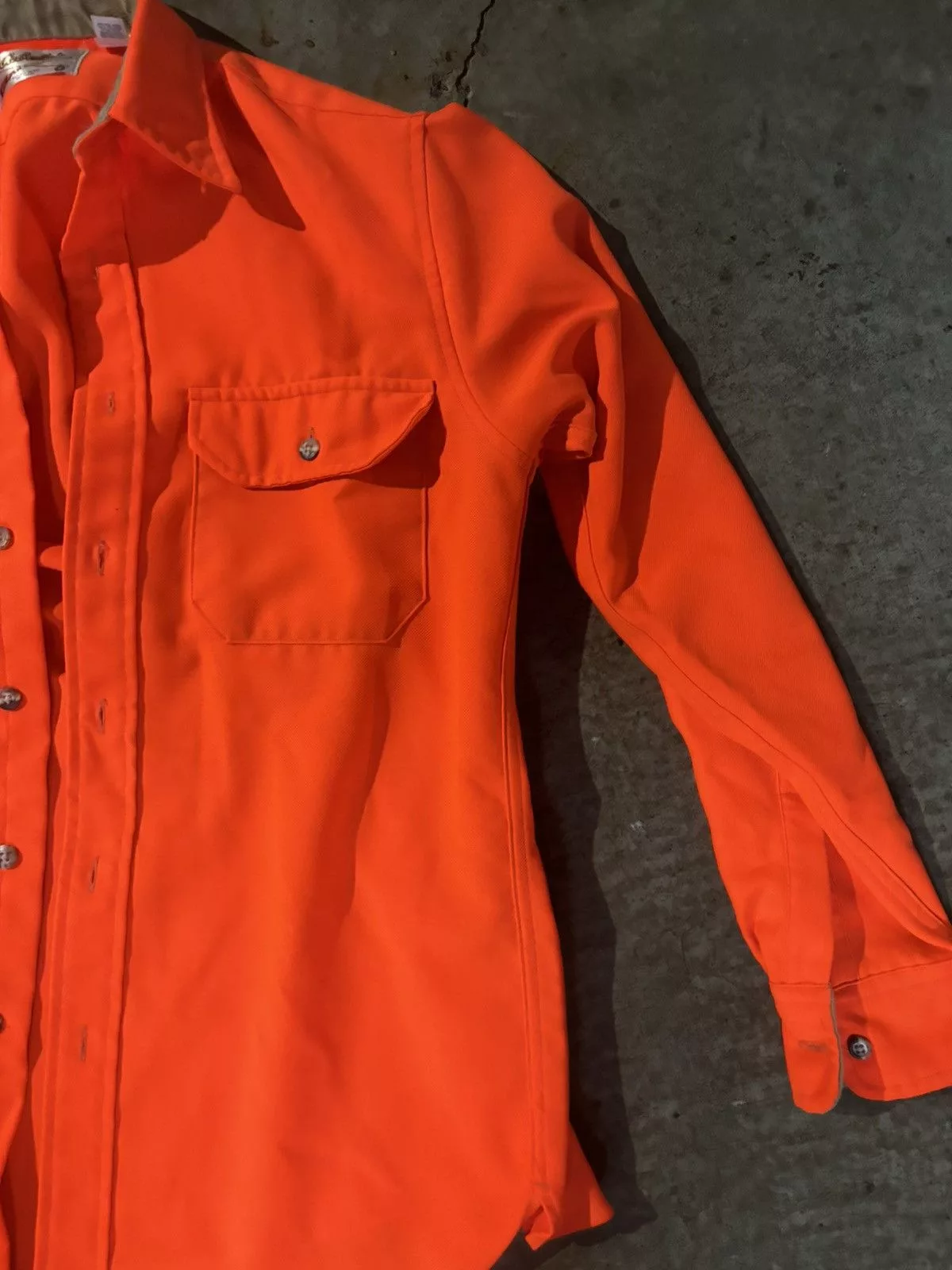 Cabelas Shirts Button Ups Neon Orange Cabelas Button Up