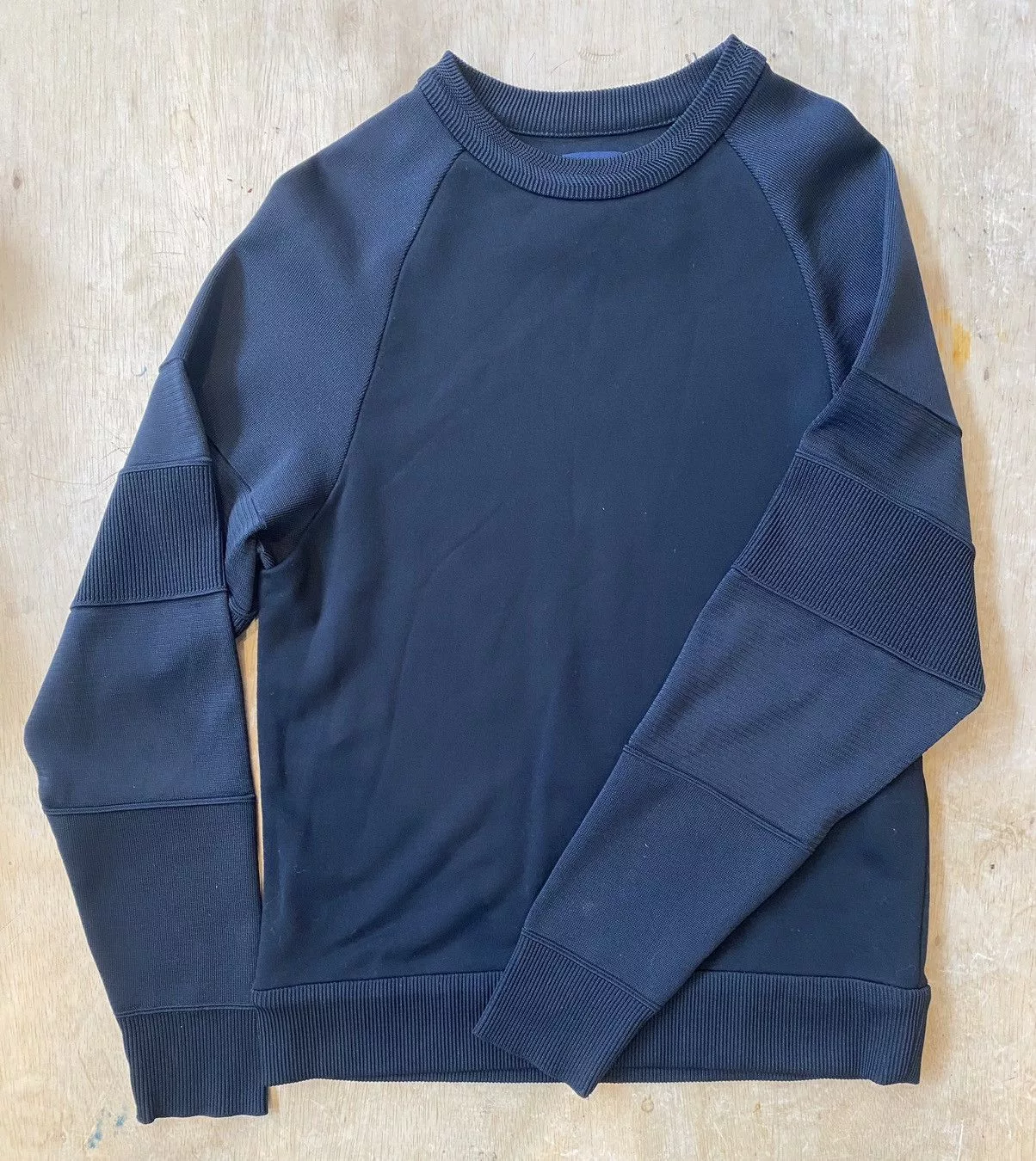 Juun.J Sweatshirts Hoodies Juun.J Juun J Layers Sleeve Sweatshirt Size S Black