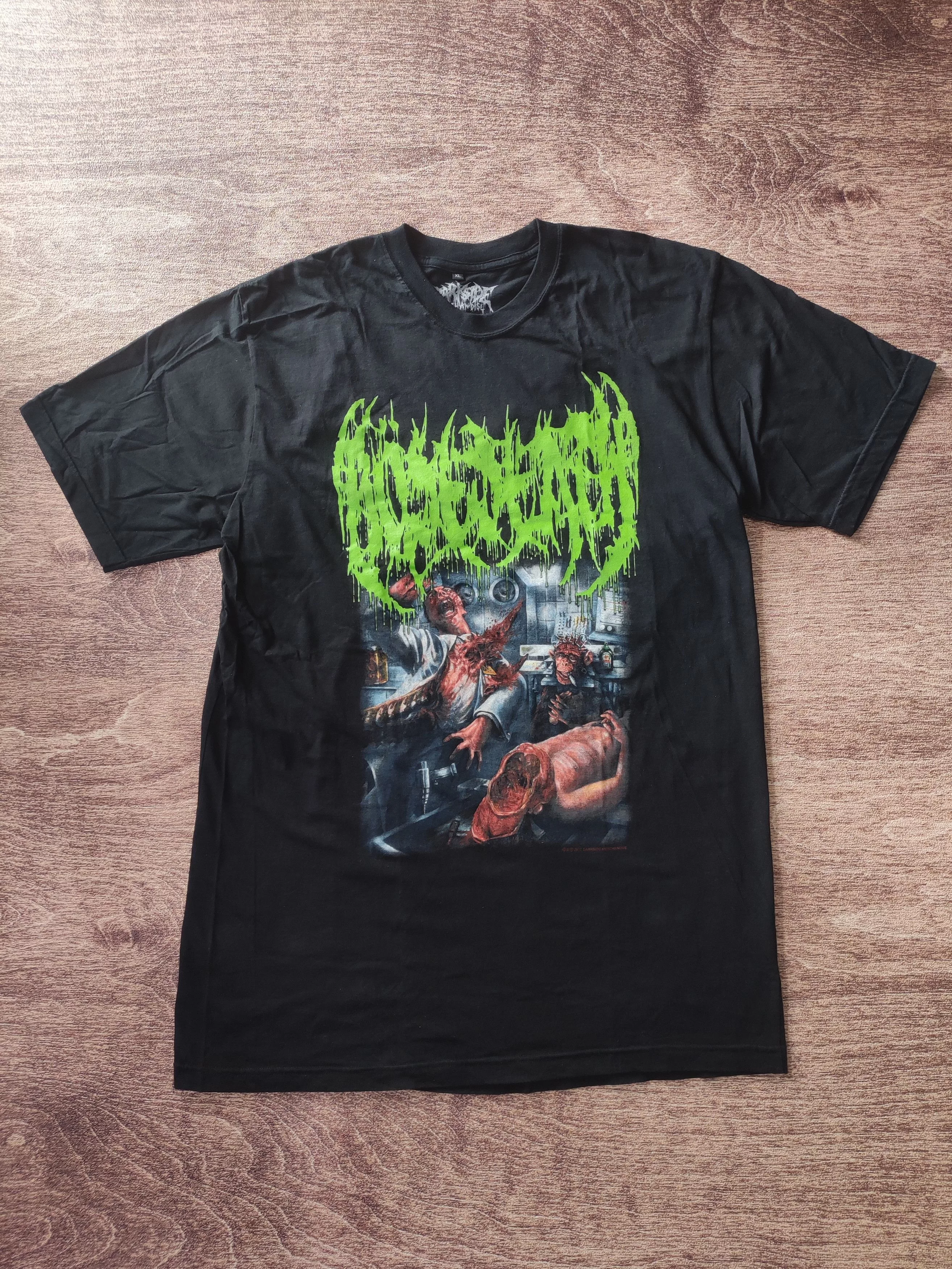 Band Tees Short Sleeve T Shirts Band Tees BOSEDEATH IMPALED FROM THE LEFT COVER ALBUM 2014 Black