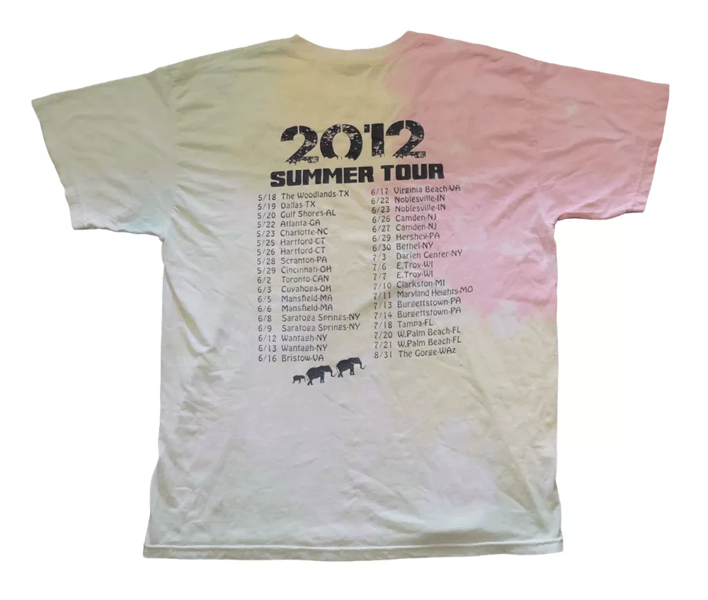 Band Tees Short Sleeve T Shirts Band Tees Dave Matthews Band Multi