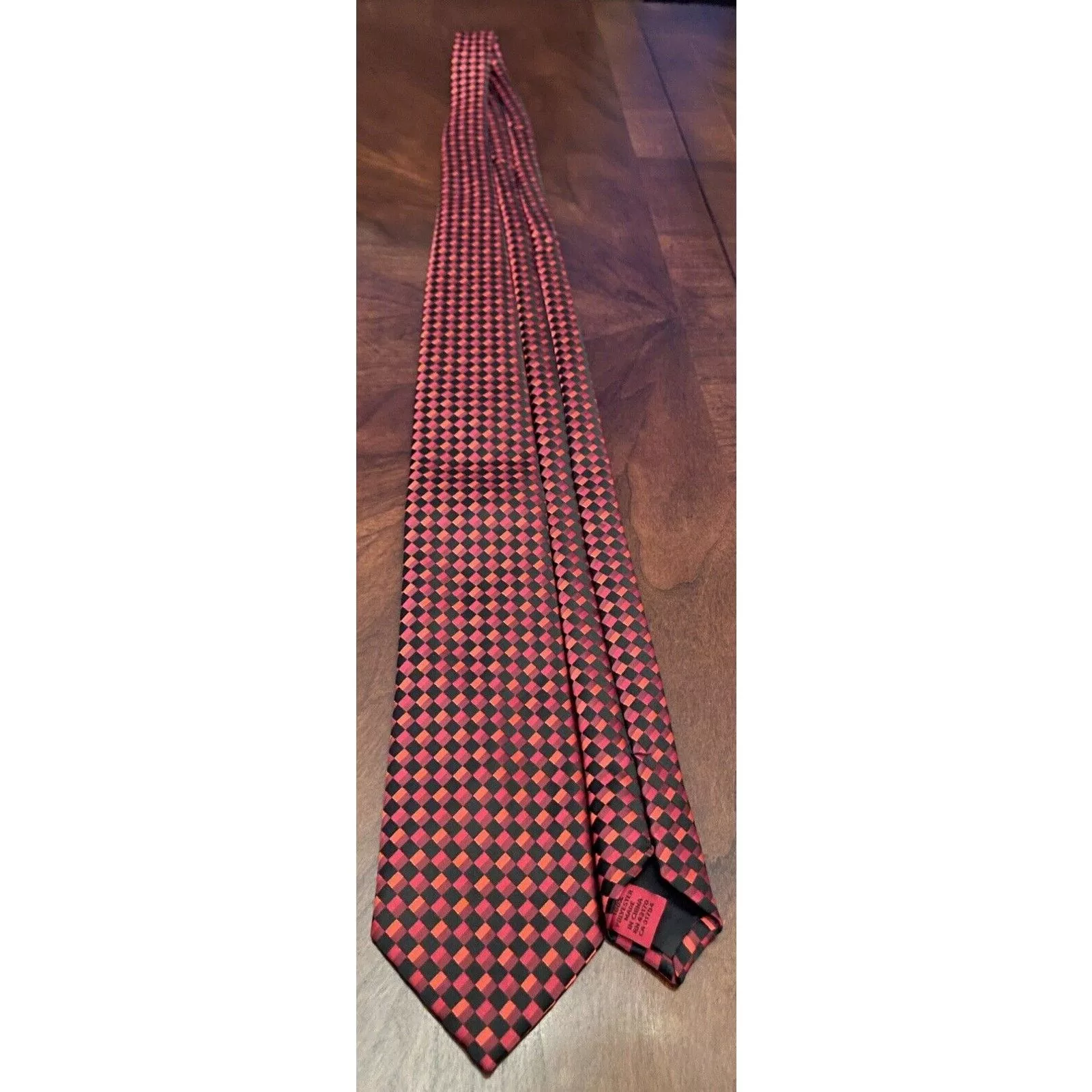 Alfani Ties Pocketsquares Alfani 100% Polyester Men’s Neck Tie Made In China Multi