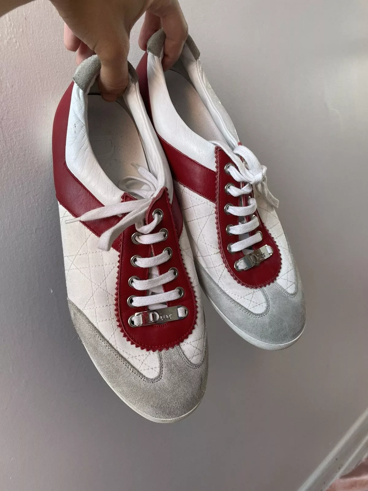 Dior Low Top Sneakers Dior shoes White