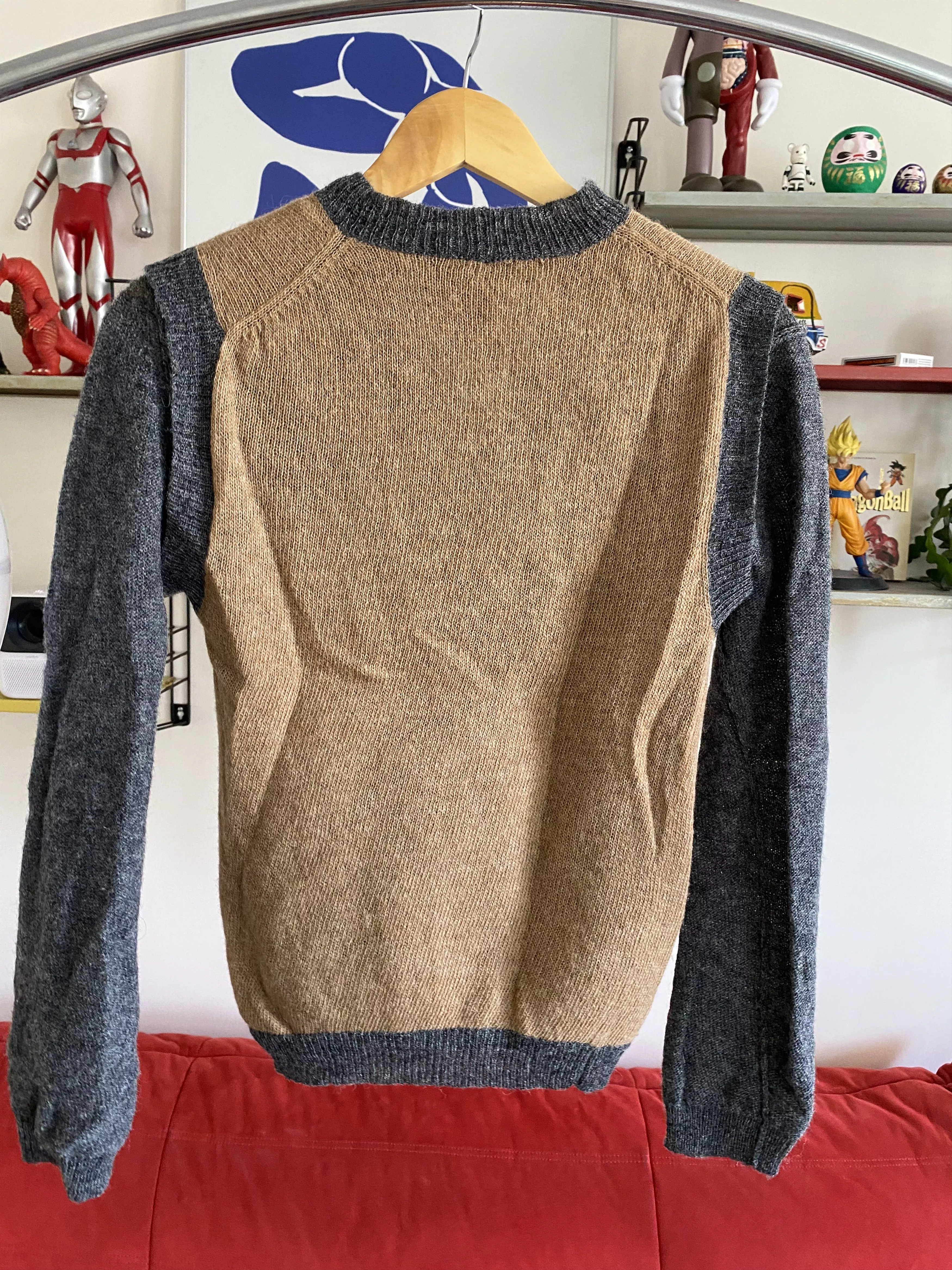 Y's for Men Sweaters Knitwear Y's for Men Y's Double Layer Knit Red