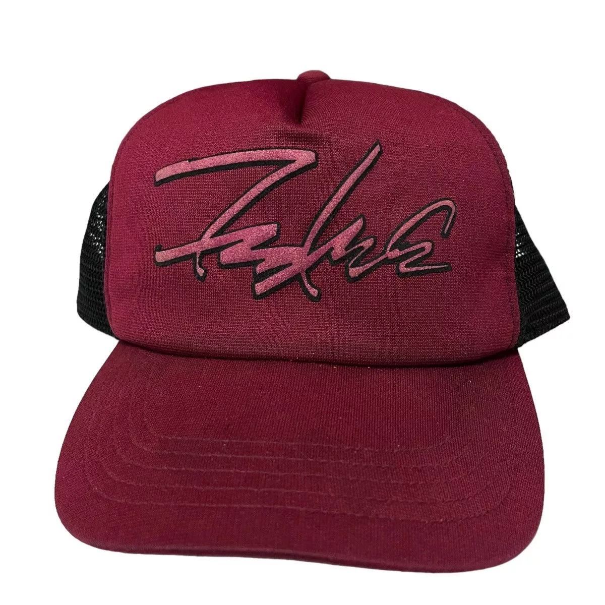 Futura Hats Futura Laboratories OG Logo Trucker Hat Vintage Brown Avant-Garde