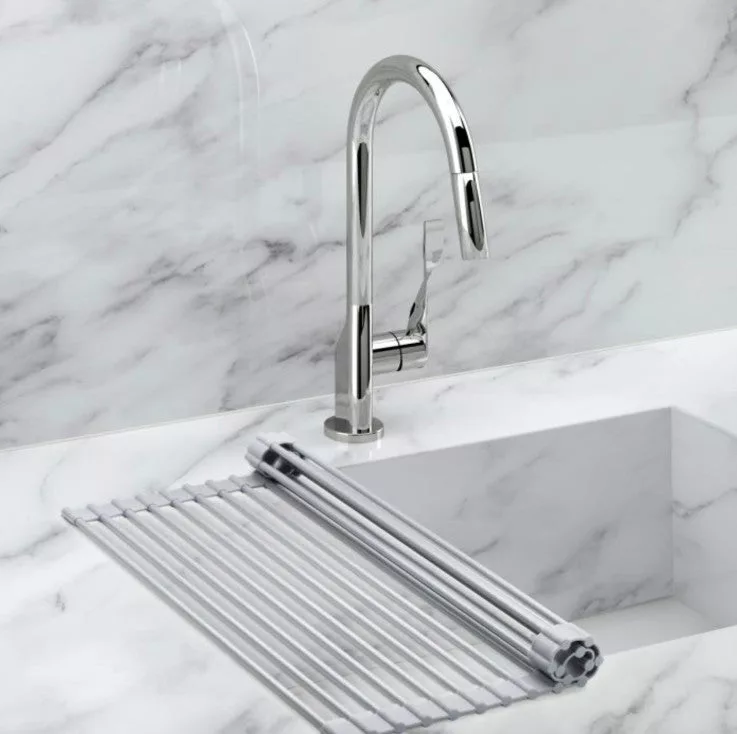Over Sink Rolling Drying Rack