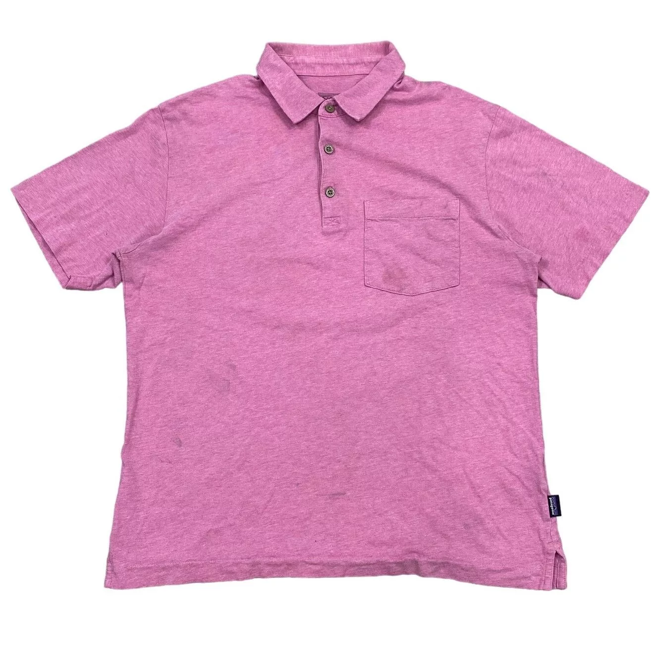 Patagonia Polos Patagonia Organic Cotton Lightweight Polo Shirt Men's S Pink