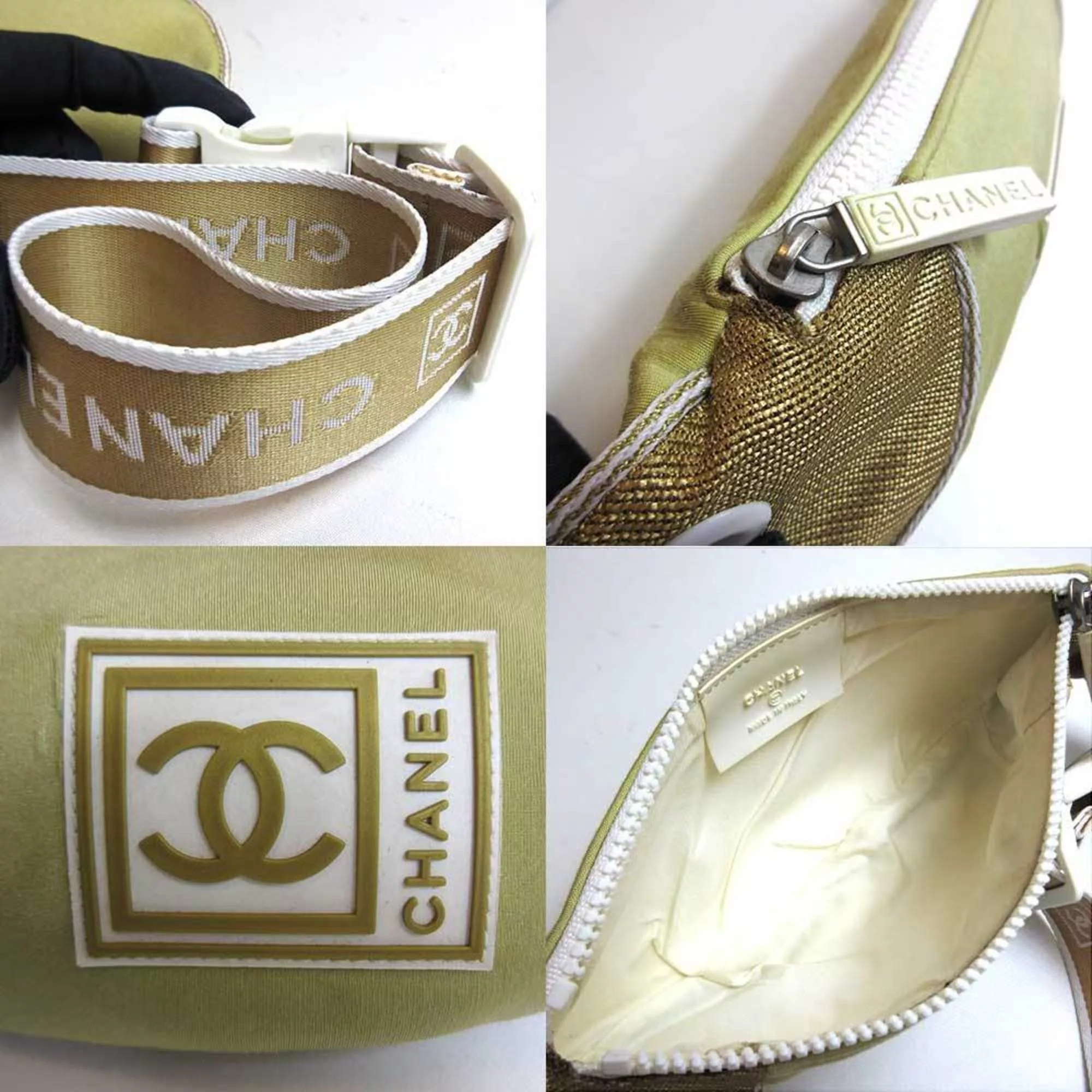 Chanel Shoulder Bags Chanel Sport line shoulder Beige
