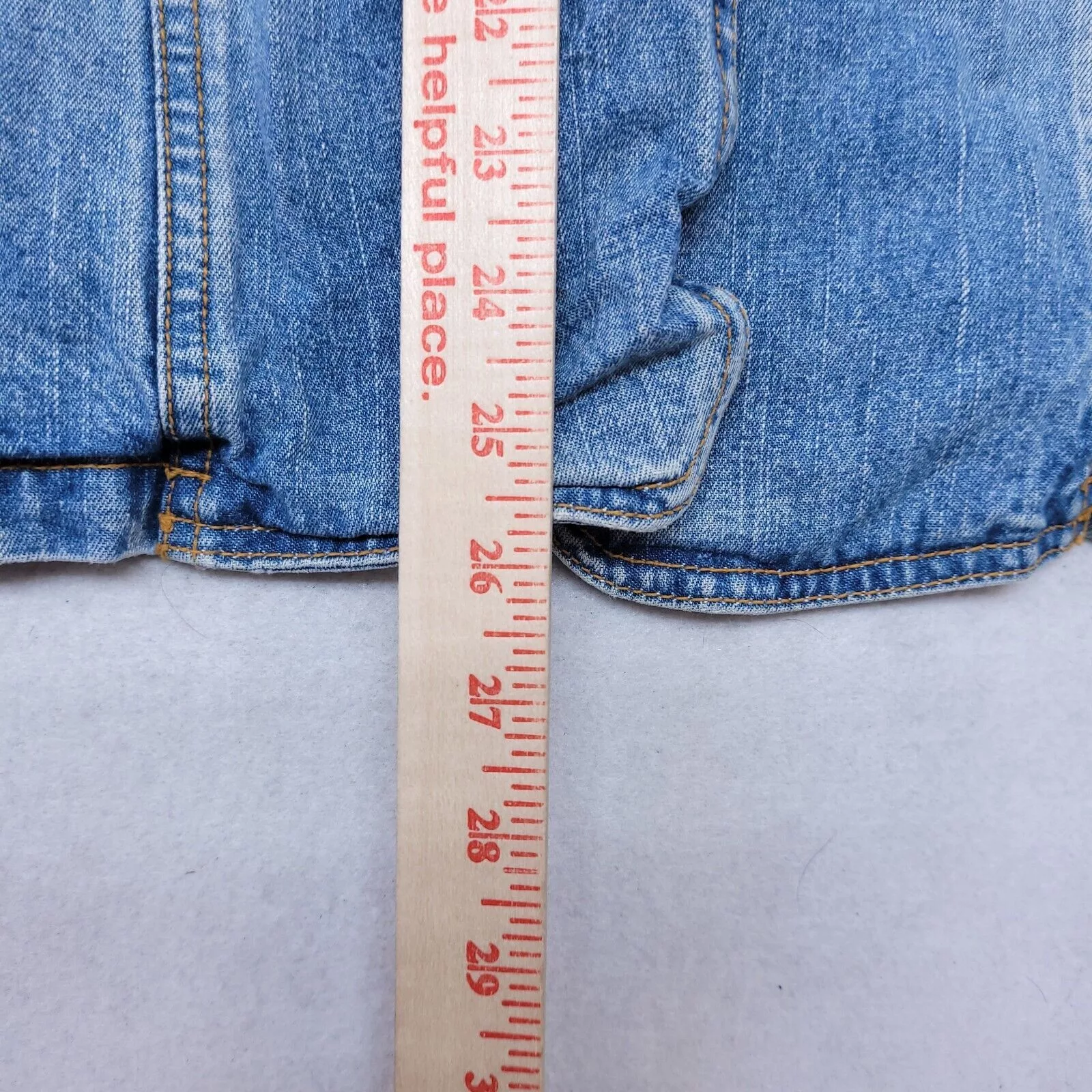 Mossimo Jackets Mossimo Casual Button Denim Jean Jacket Womens Size S Blue